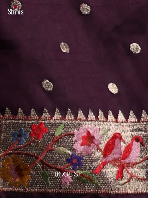 Paithani Embroidery Saree - EI24221