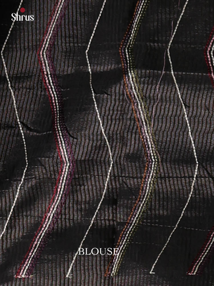 Tussar Embroidery Saree - EI24252