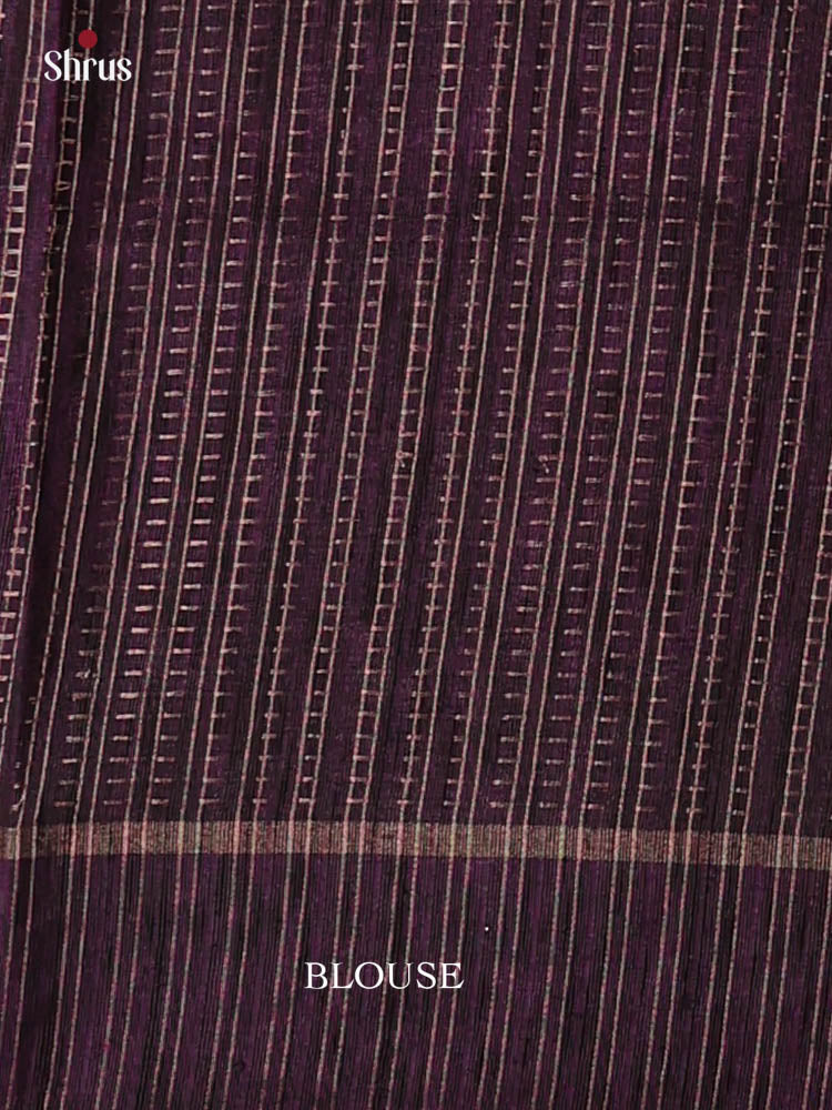 Tussar Embroidery Saree - EI24266