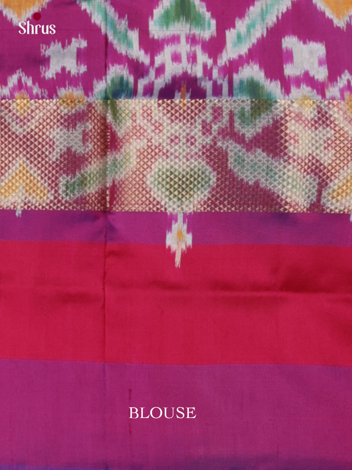 Ikkat Silk Saree - EI24274