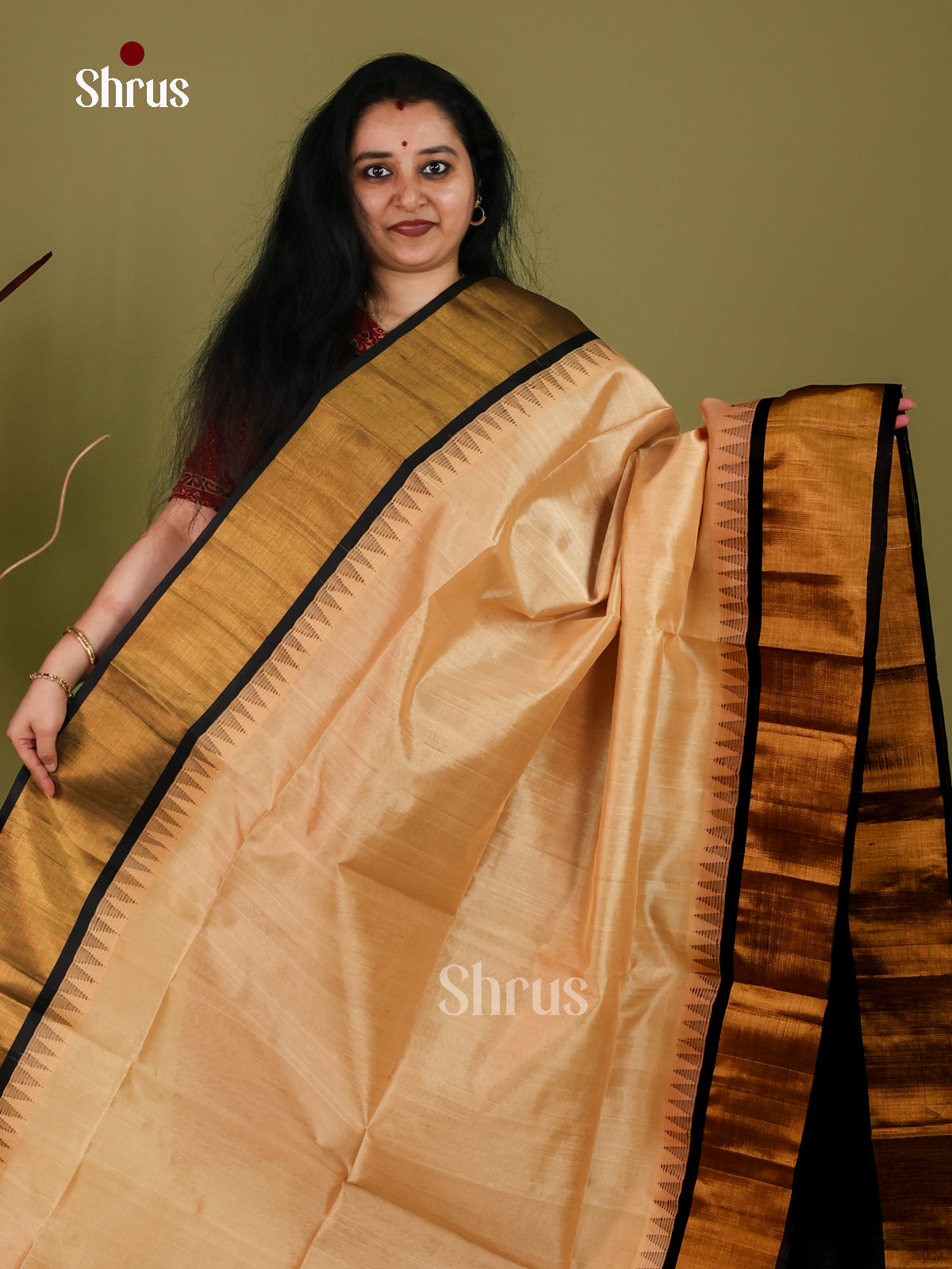 Silk Cotton Saree - EI30001