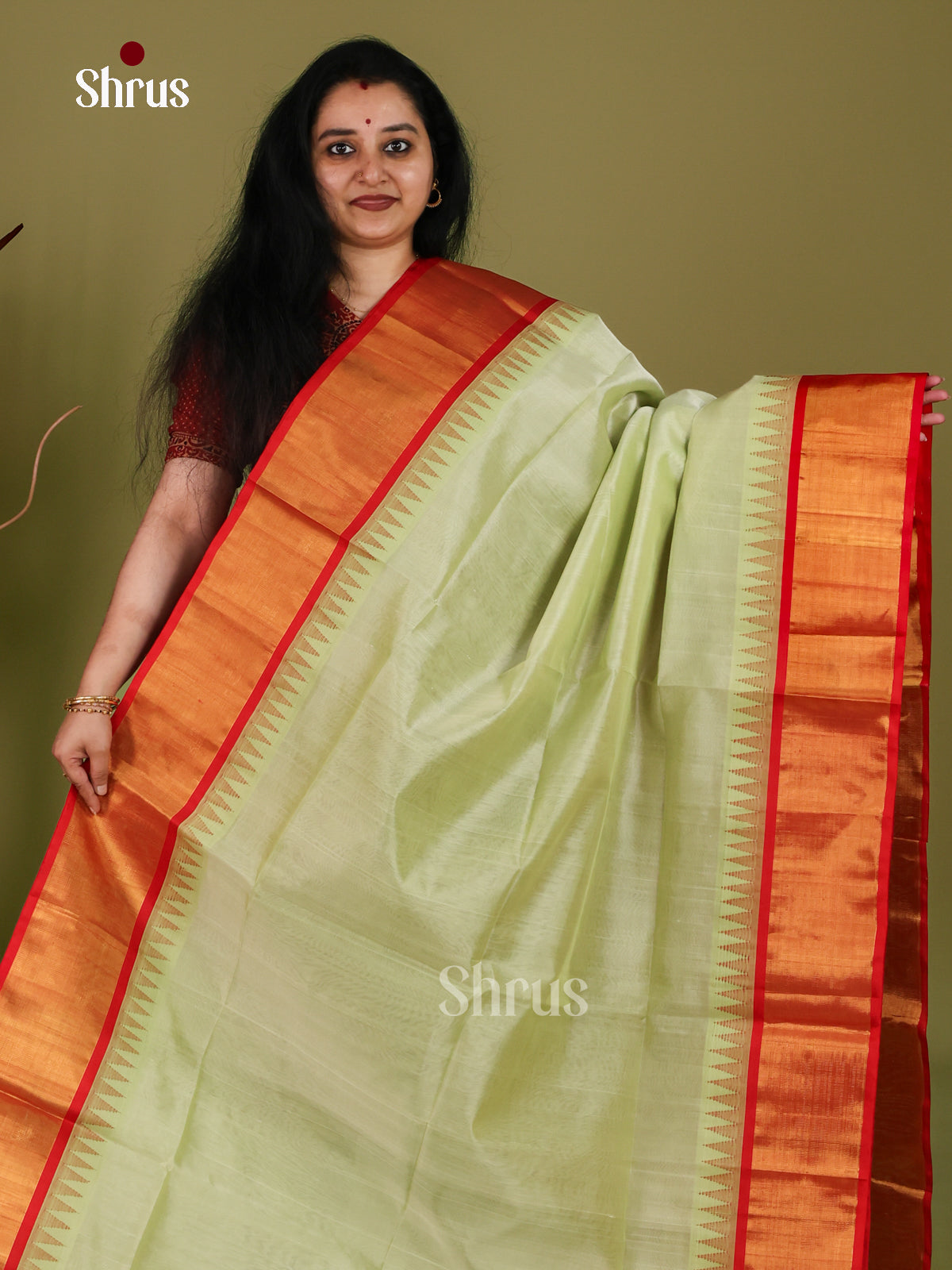 Silk Cotton Saree - EI30005