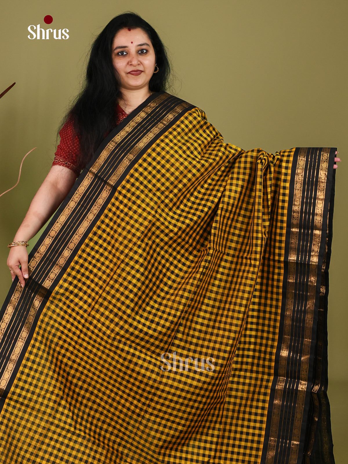 Silk Cotton Saree - EI30012