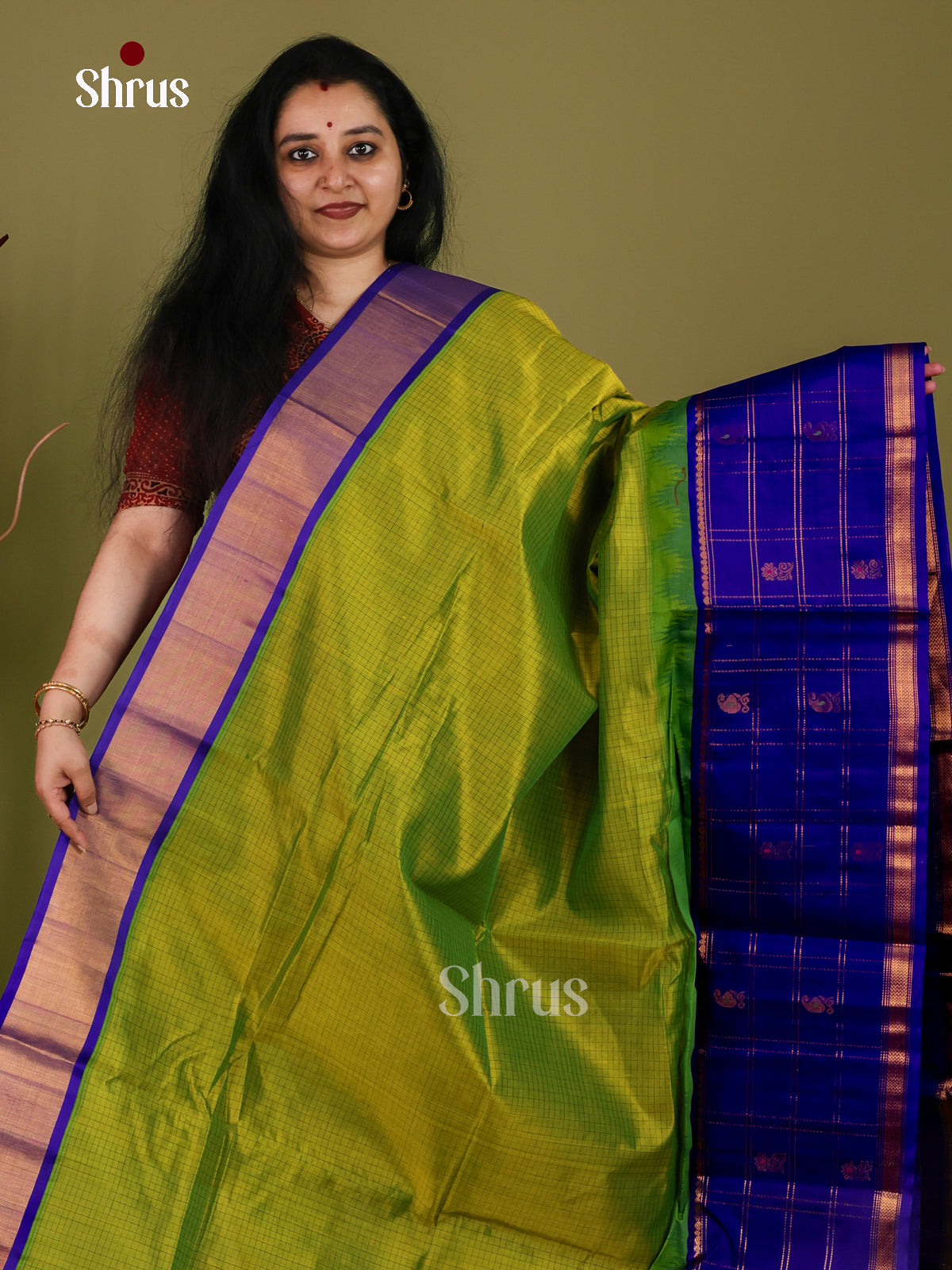 Silk Cotton Saree - EI30033