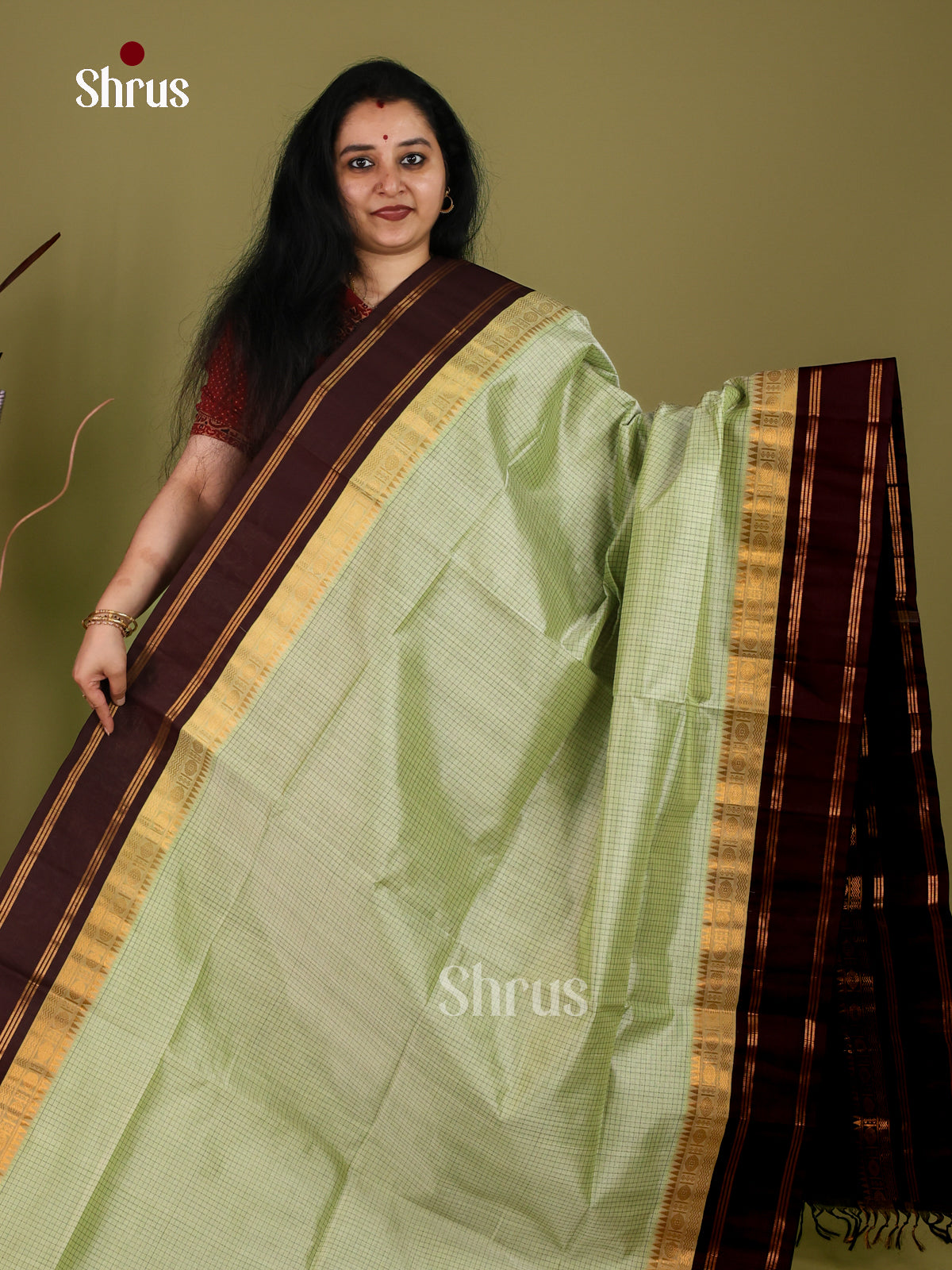 Silk Cotton Saree - EI30039