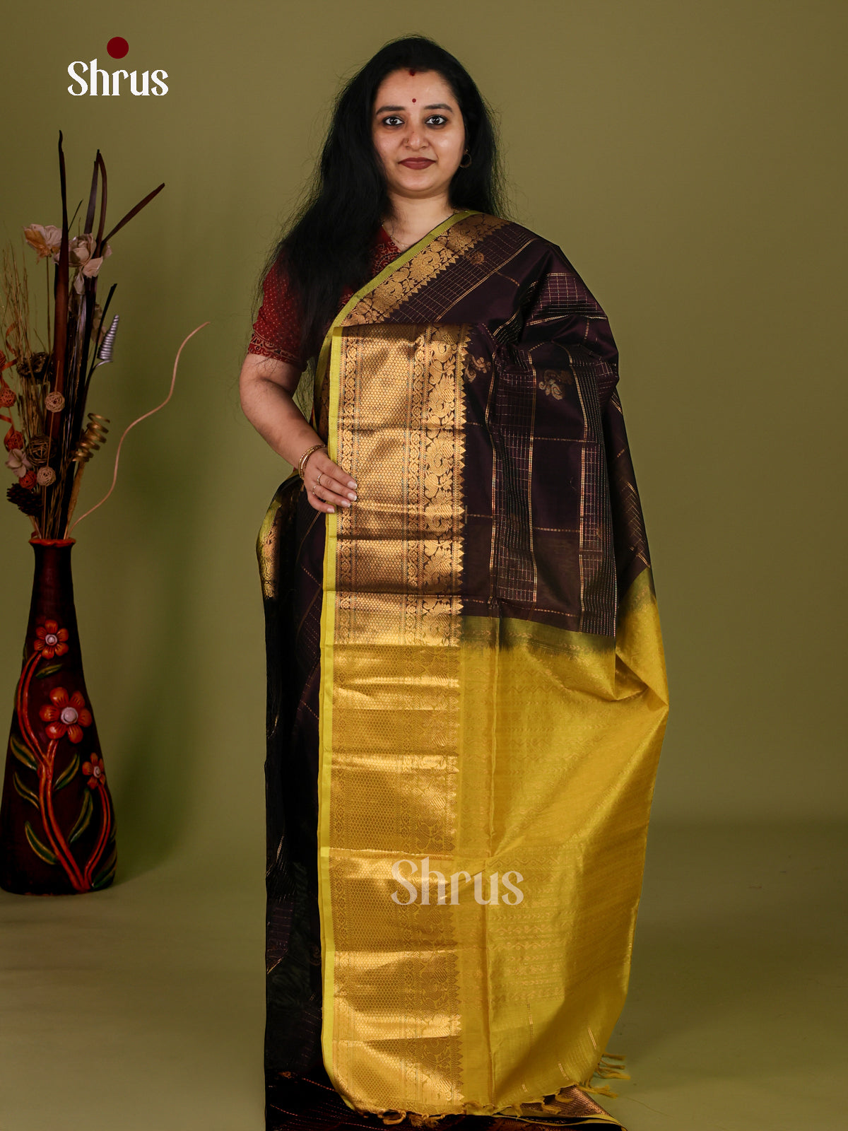 Silk Cotton Saree - EI30046