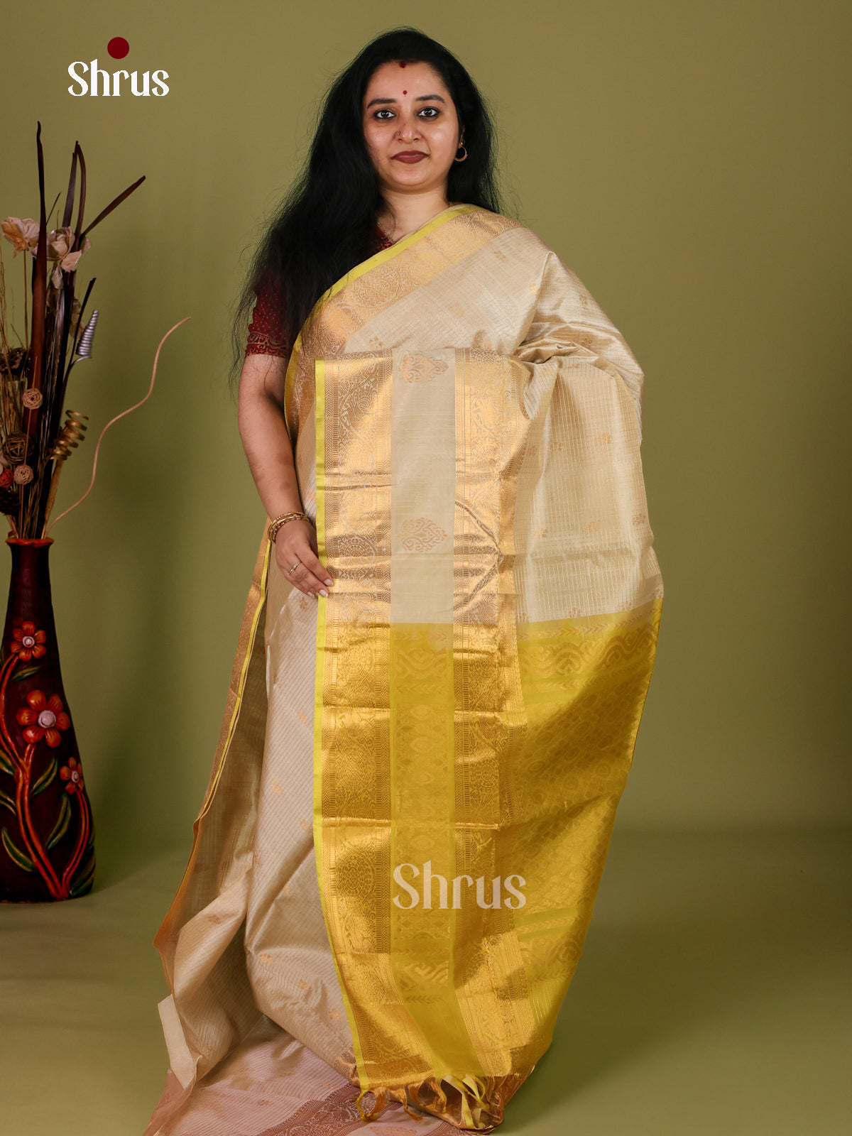 Silk Cotton Saree - EI30047