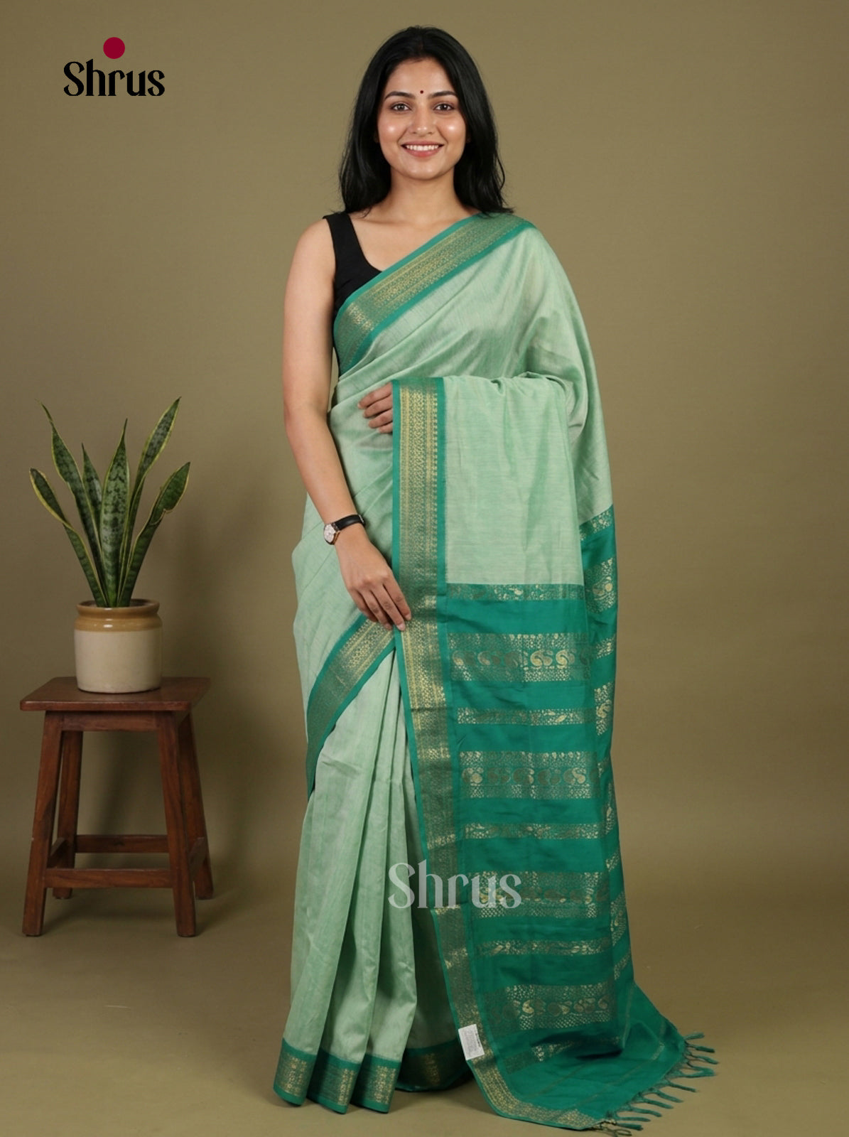 Kalyani Cotton Saree - EI30102 - Shop on Shrus.com