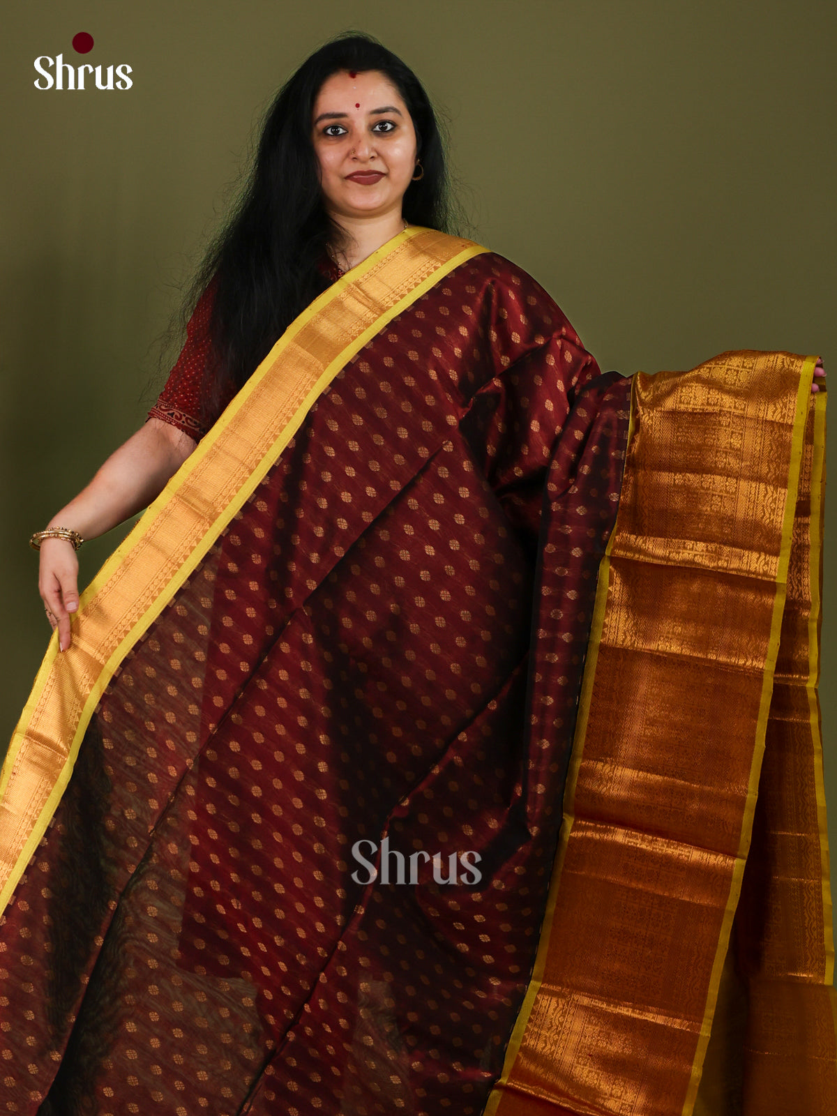 Silk Cotton Saree - EJ01033