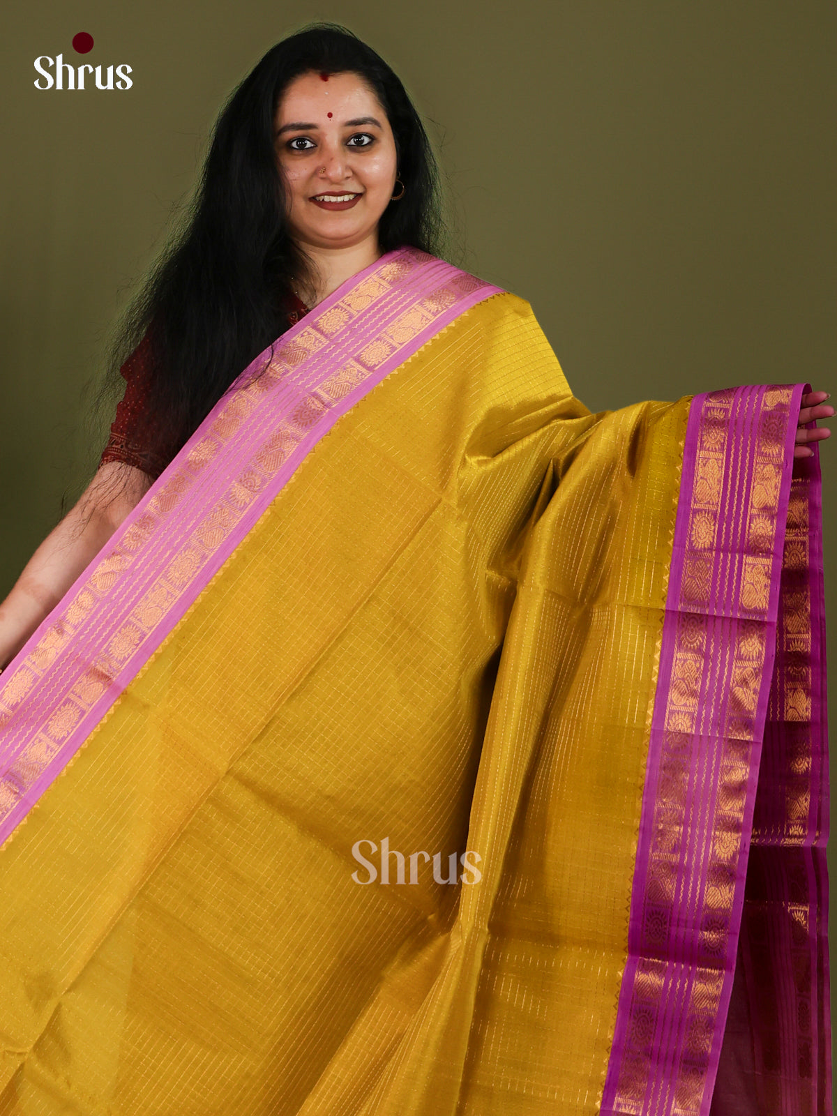 Silk Cotton Saree - EJ01060