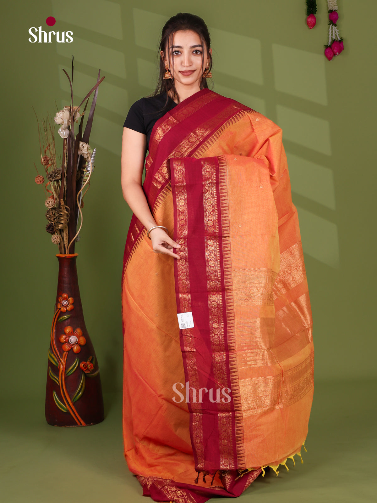 Chettinad Cotton Saree - EJ03003
