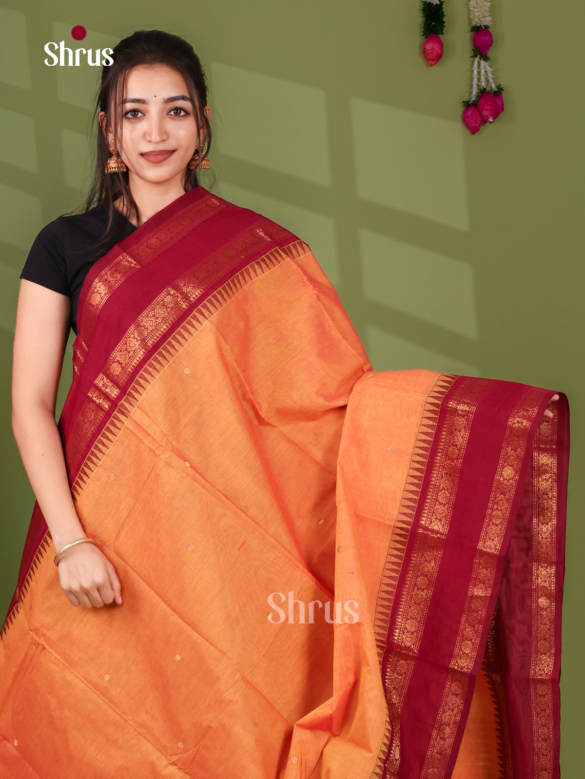 Chettinad Cotton Saree - EJ03003