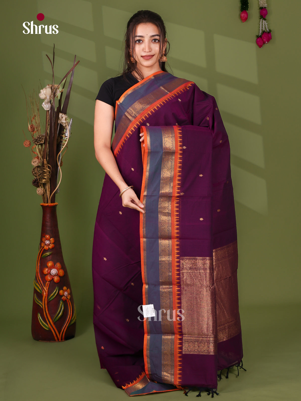 Chettinad Cotton Saree - EJ03006