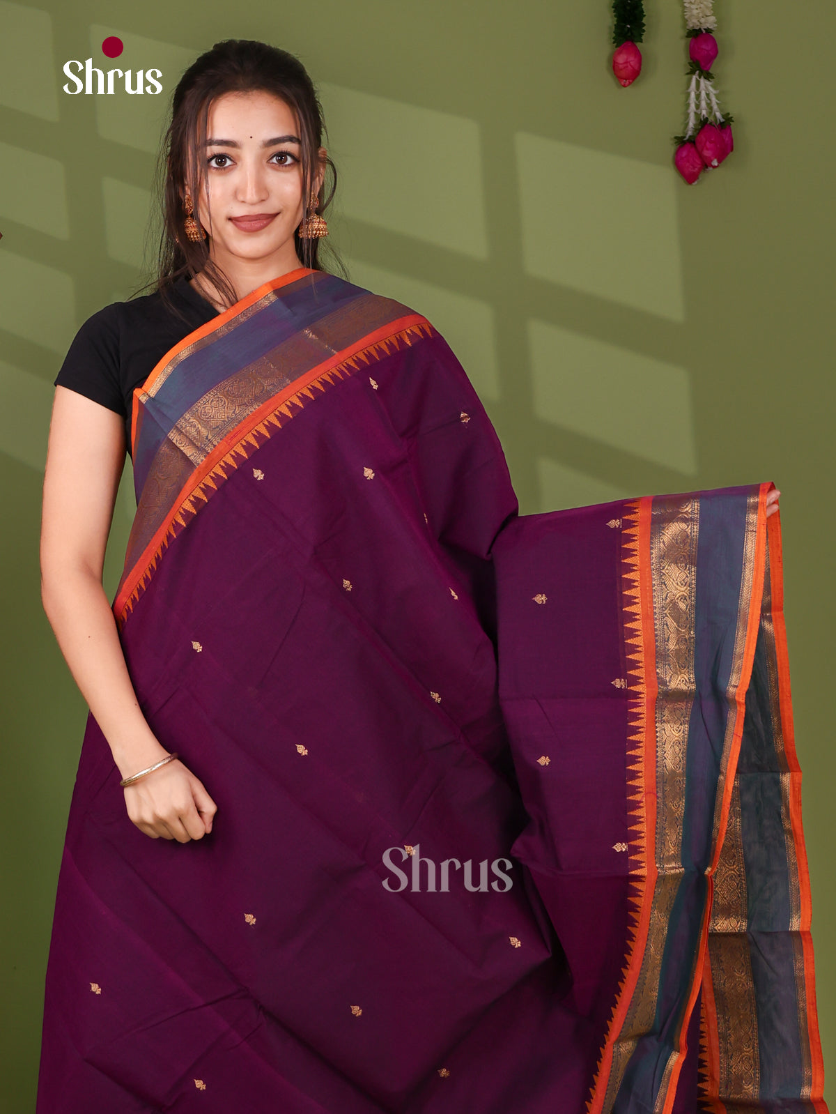 Chettinad Cotton Saree - EJ03006