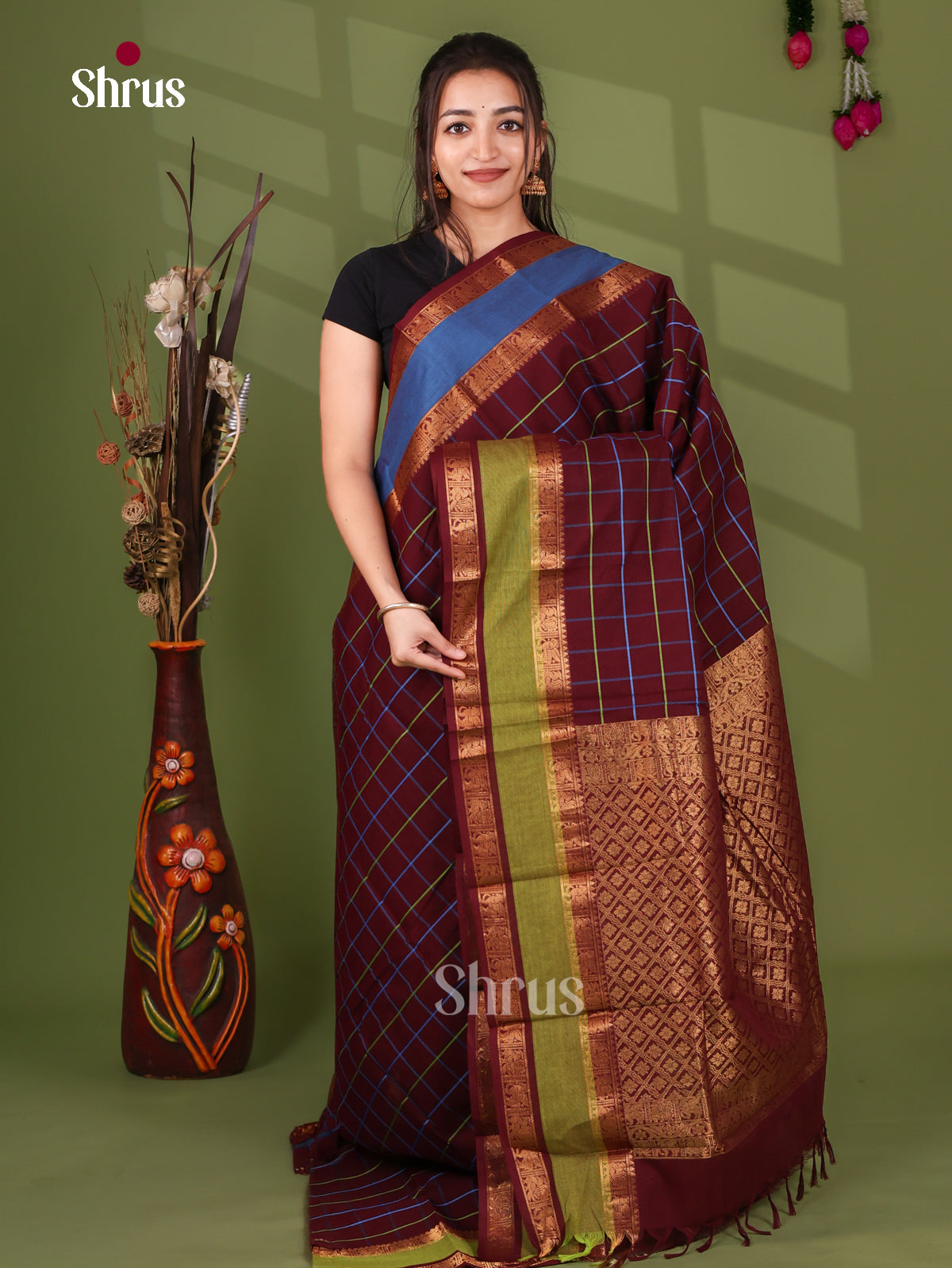 Chettinad Cotton Saree - EJ03014