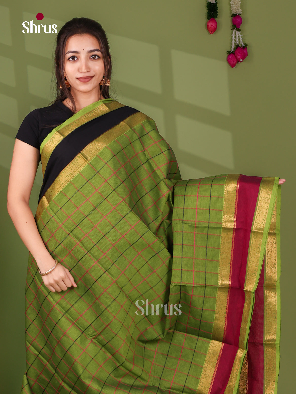 Chettinad Cotton Saree - EJ03015