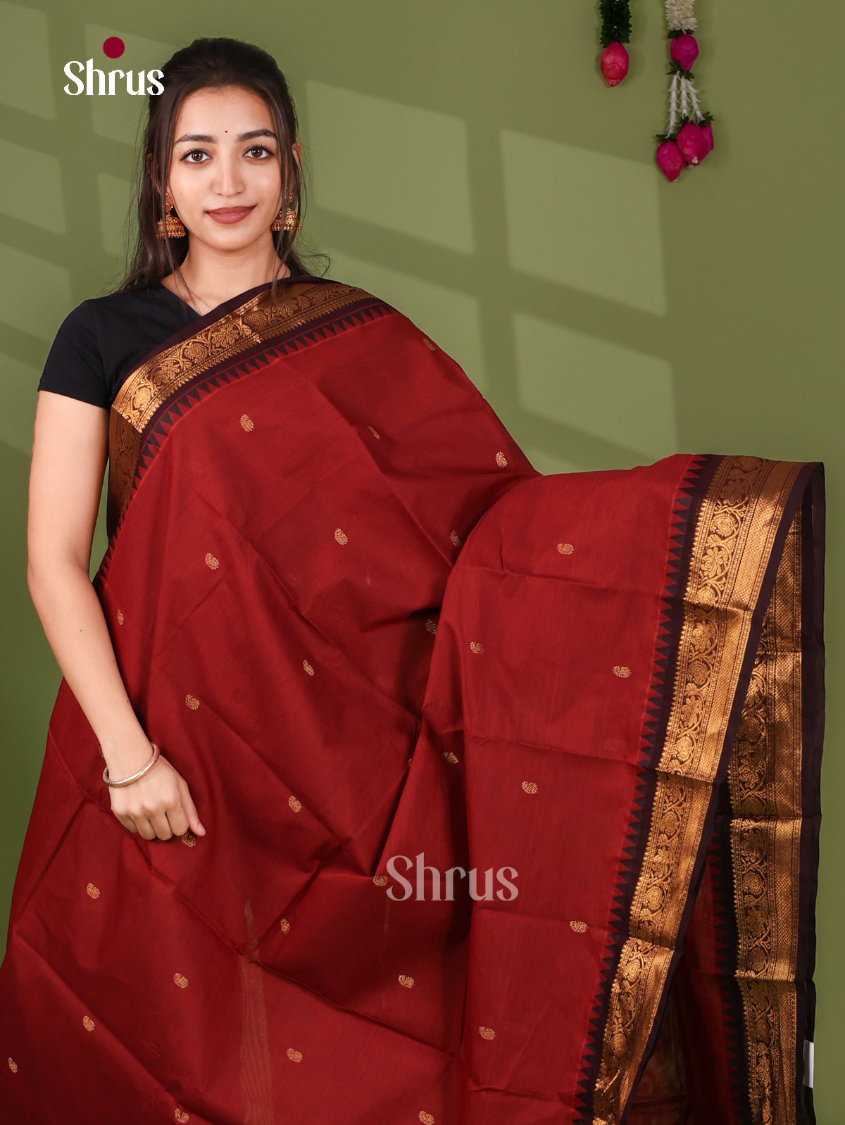 Chettinad Cotton Saree - EJ03020