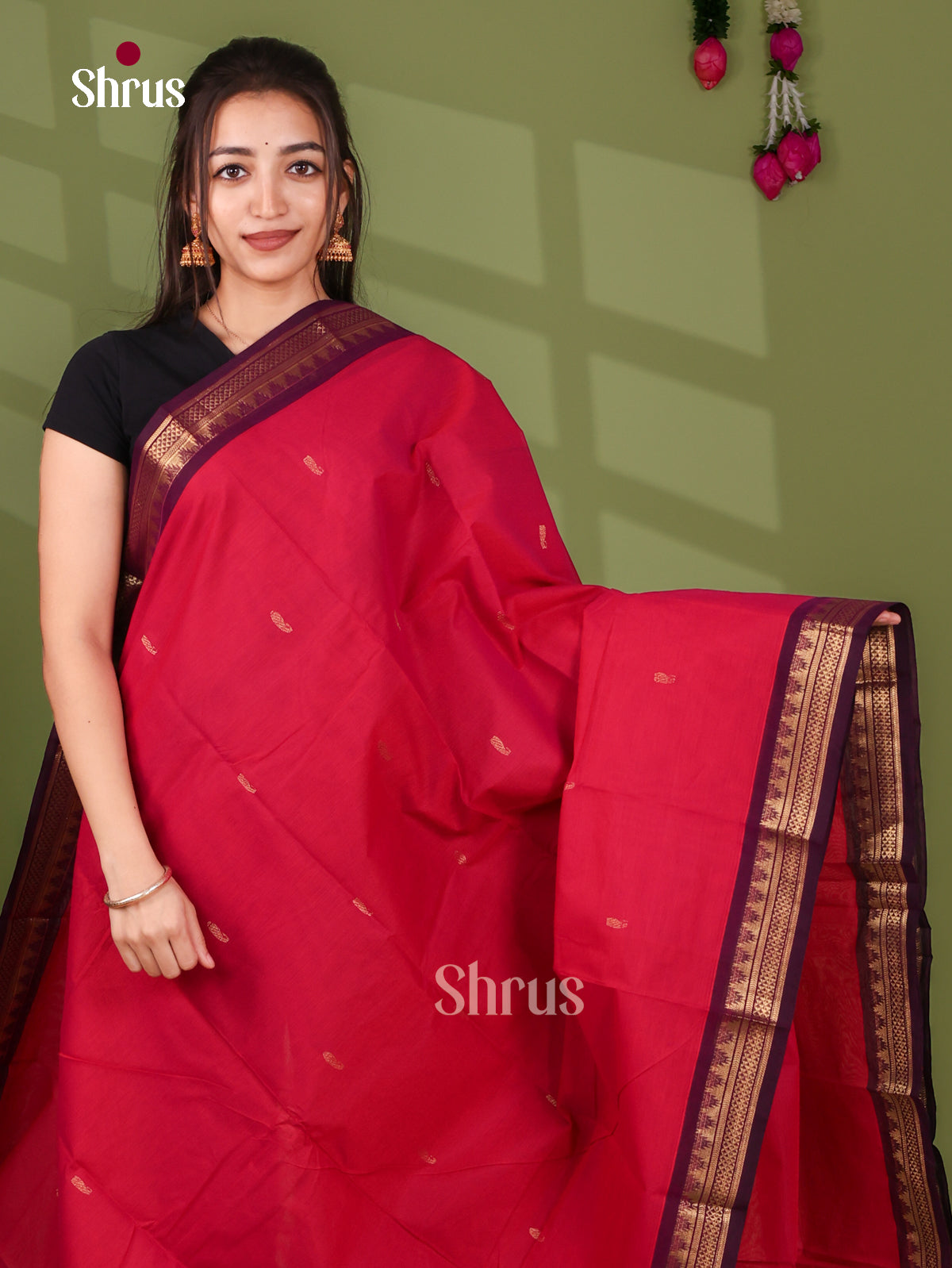 Chettinad Cotton Saree - EJ03043