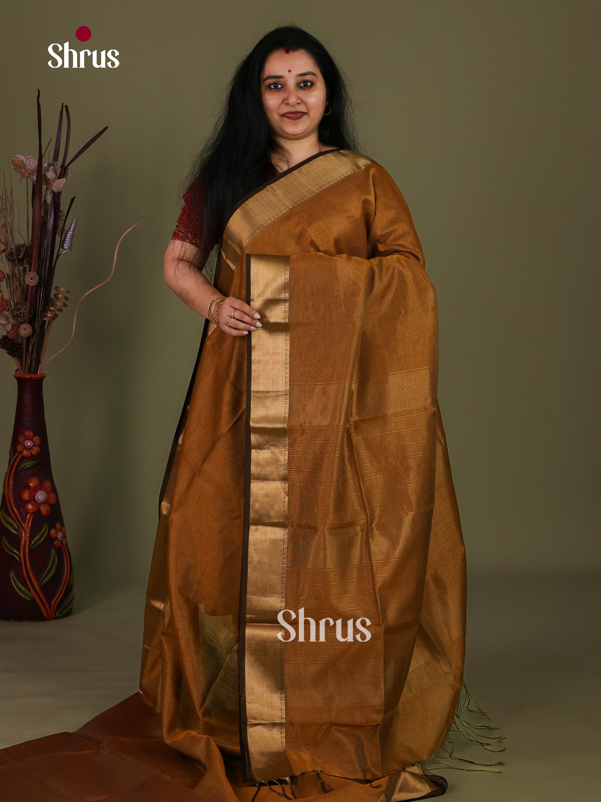 Maheshwari silkcotton Saree - EJ03064