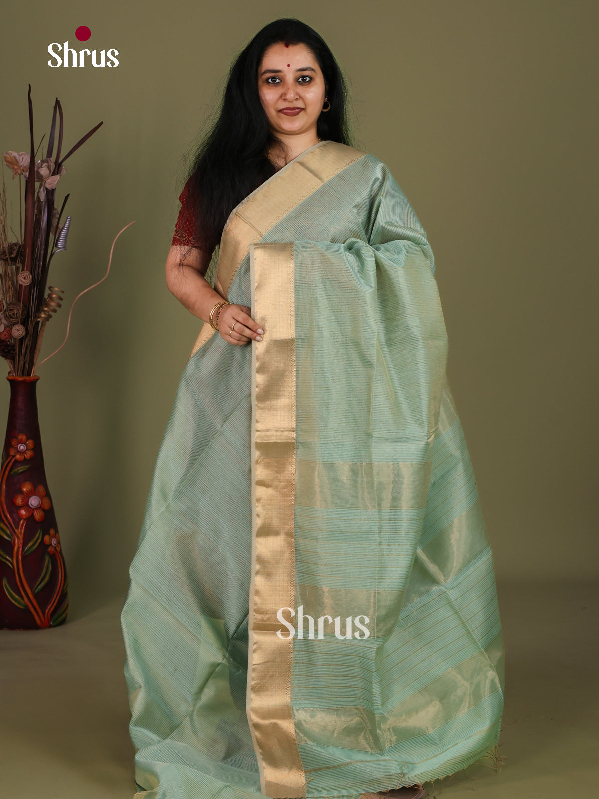 Maheshwari silkcotton Saree - EJ03071