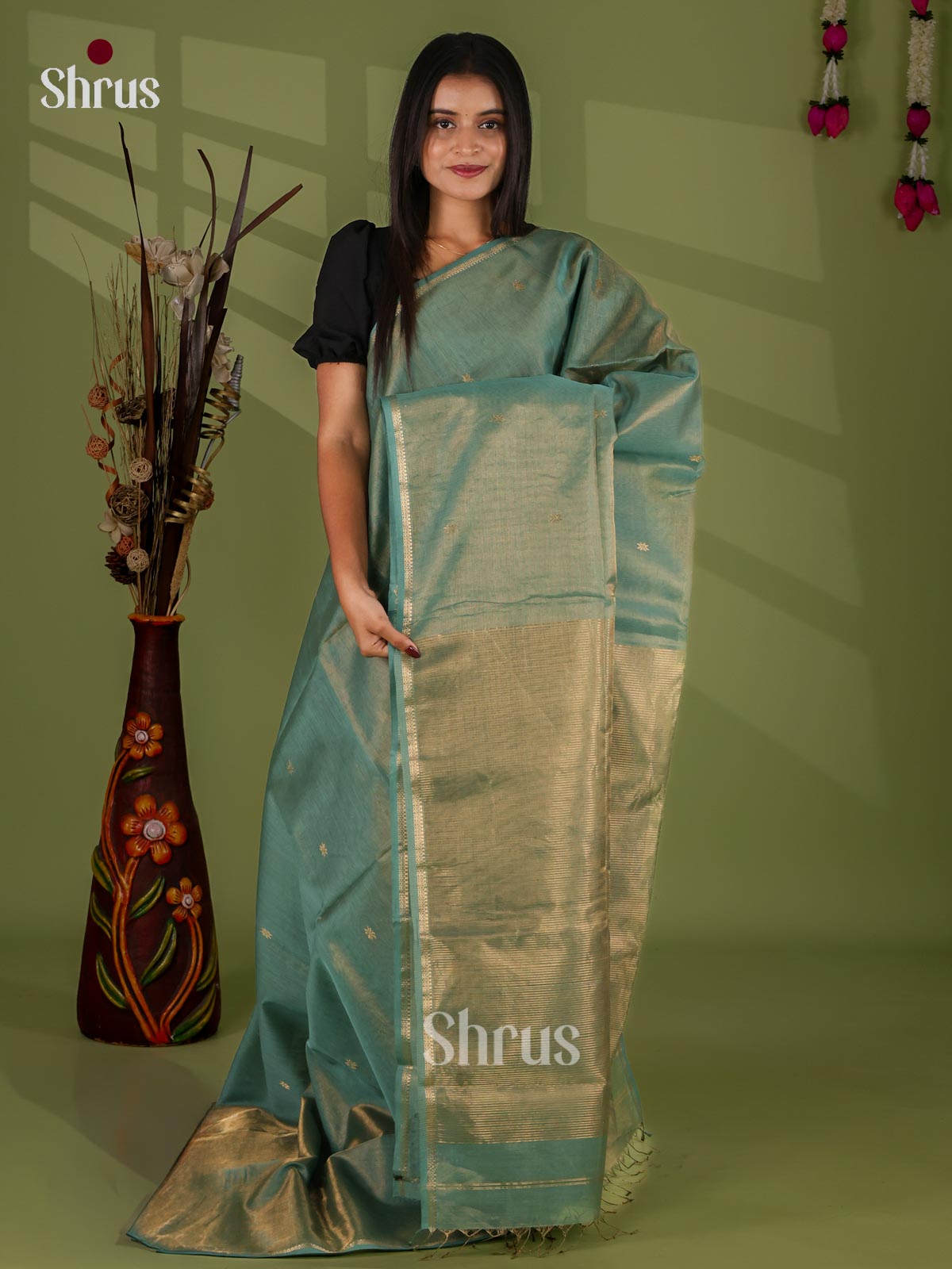 Maheshwari silkcotton Saree - EJ03072