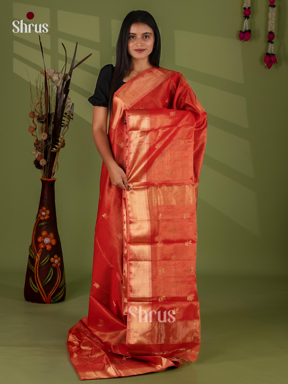 Maheshwari silkcotton Saree - EJ03128