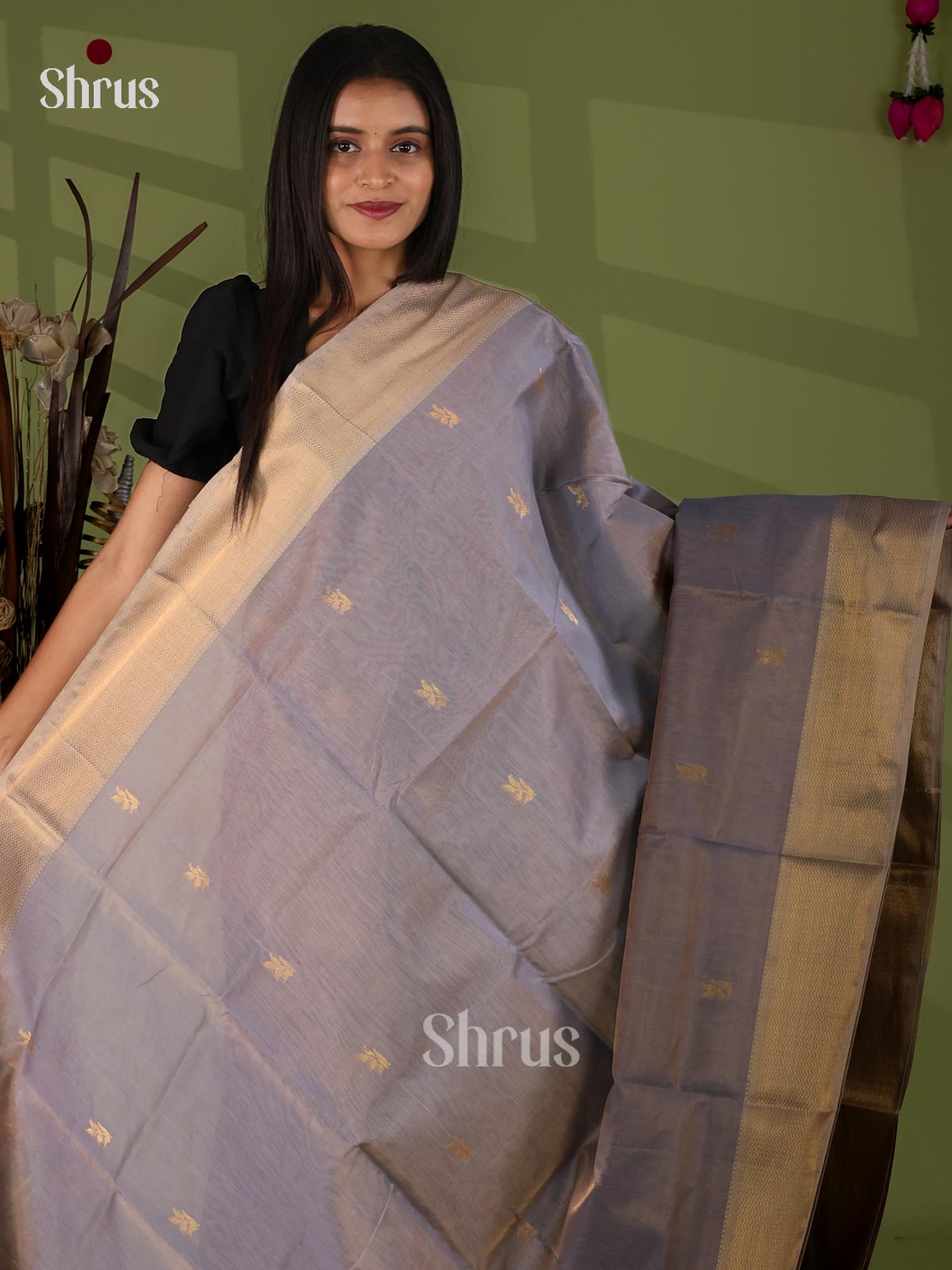 Maheshwari silkcotton Saree - EJ03129