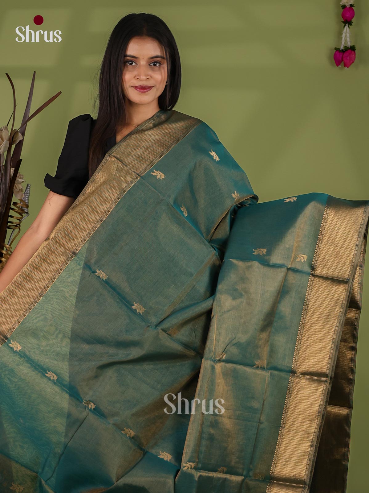 Maheshwari silkcotton Saree - EJ03132
