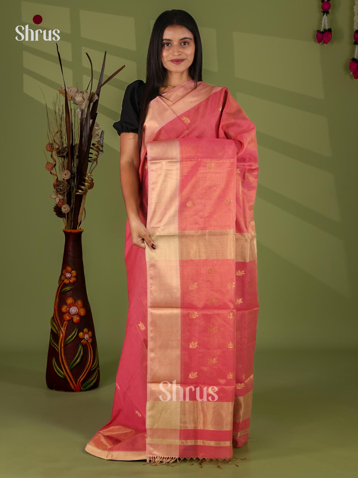 Maheshwari silkcotton Saree - EJ03133