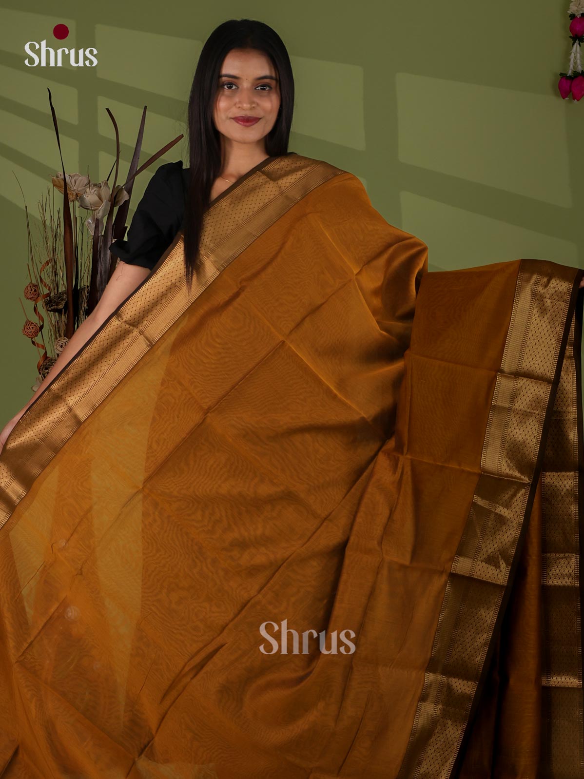 Maheshwari silkcotton Saree - EJ03148