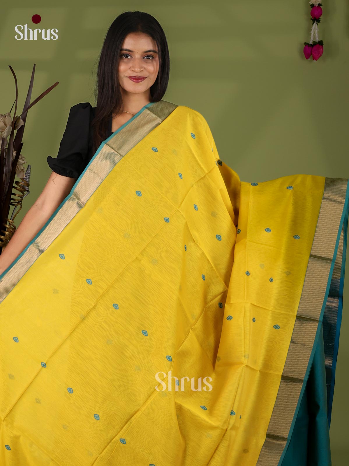 Maheshwari silkcotton Saree - EJ03165