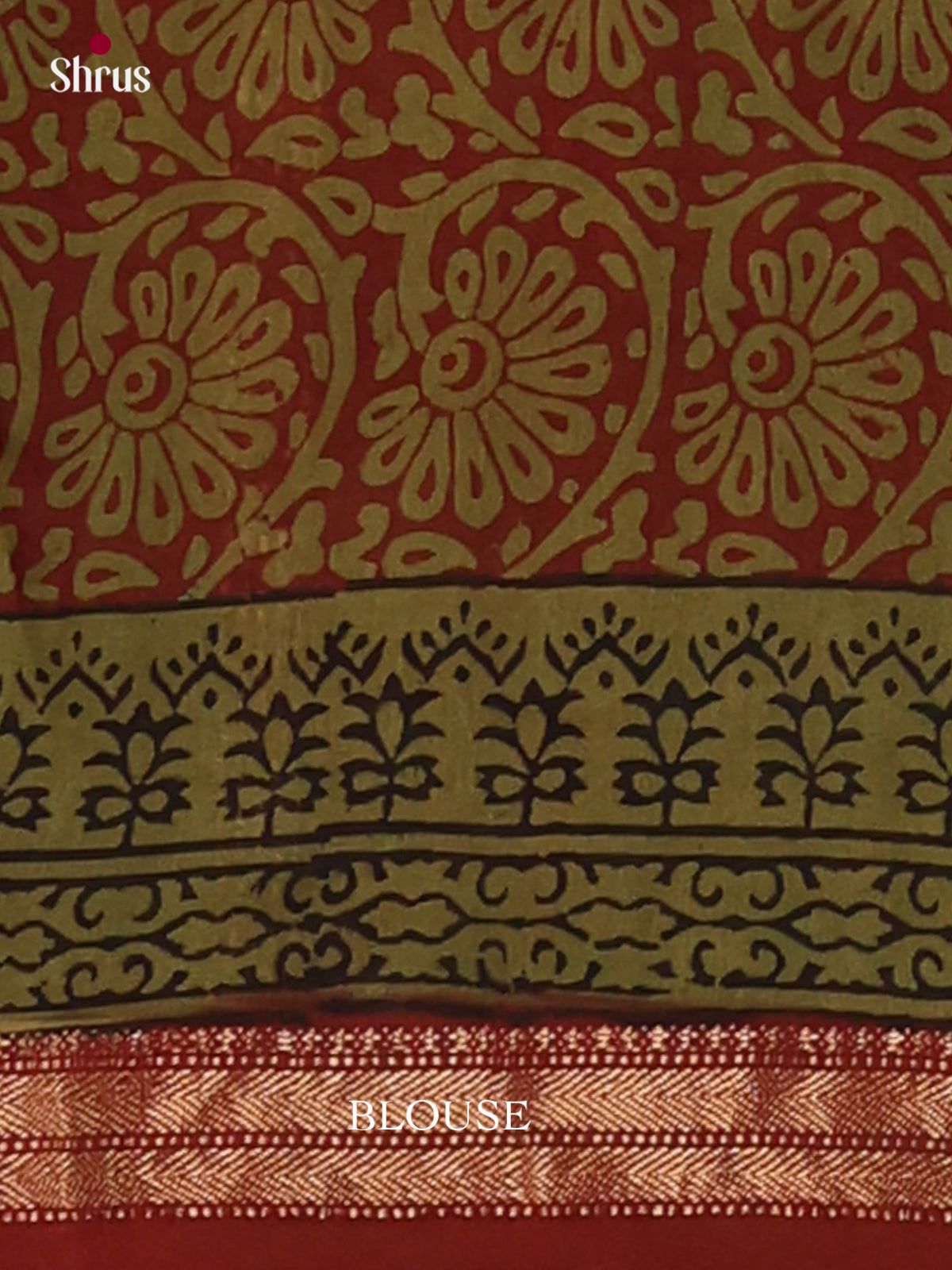Maheshwari silkcotton Saree - EJ03202