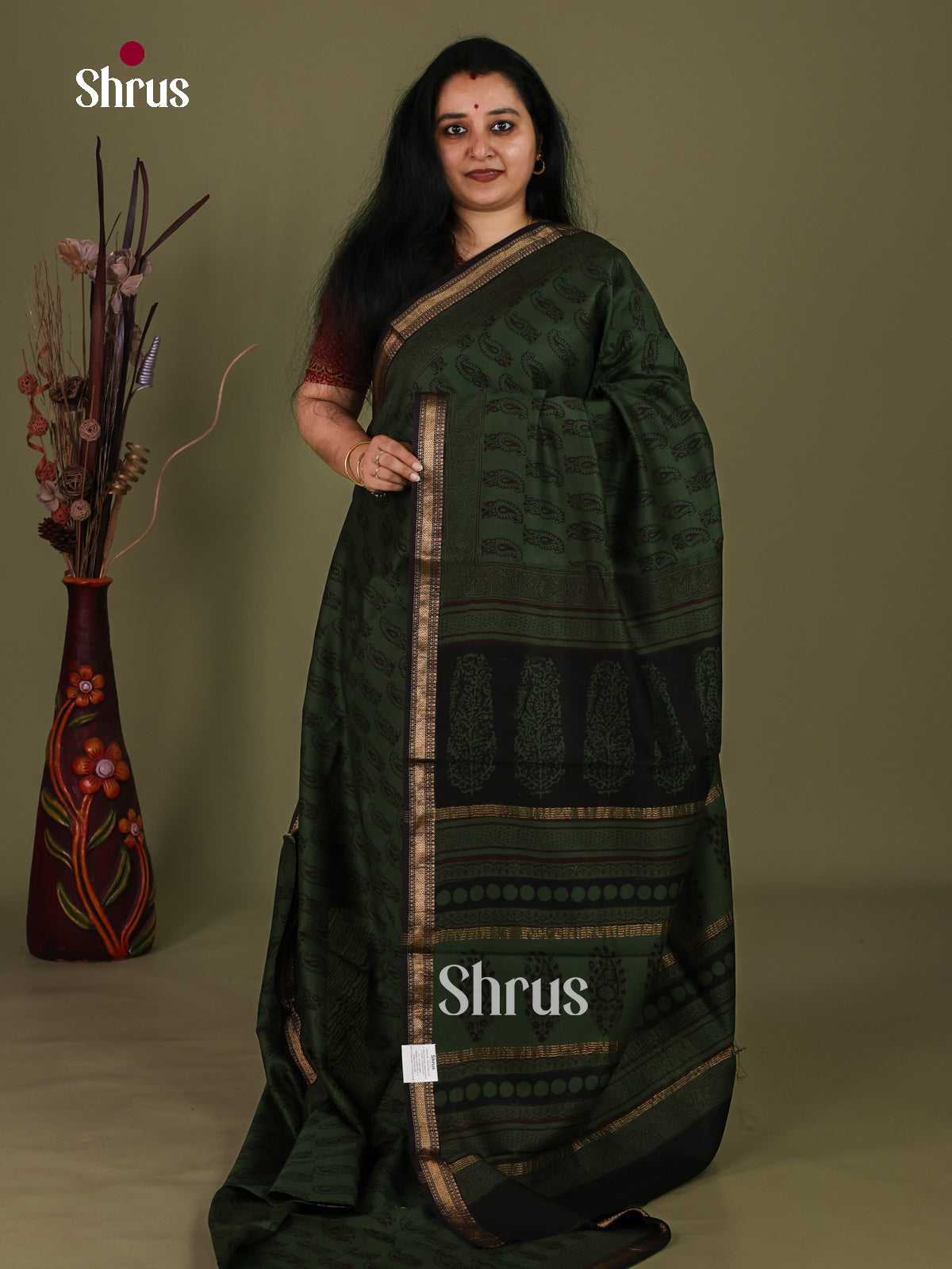 Maheshwari silkcotton Saree - EJ03208