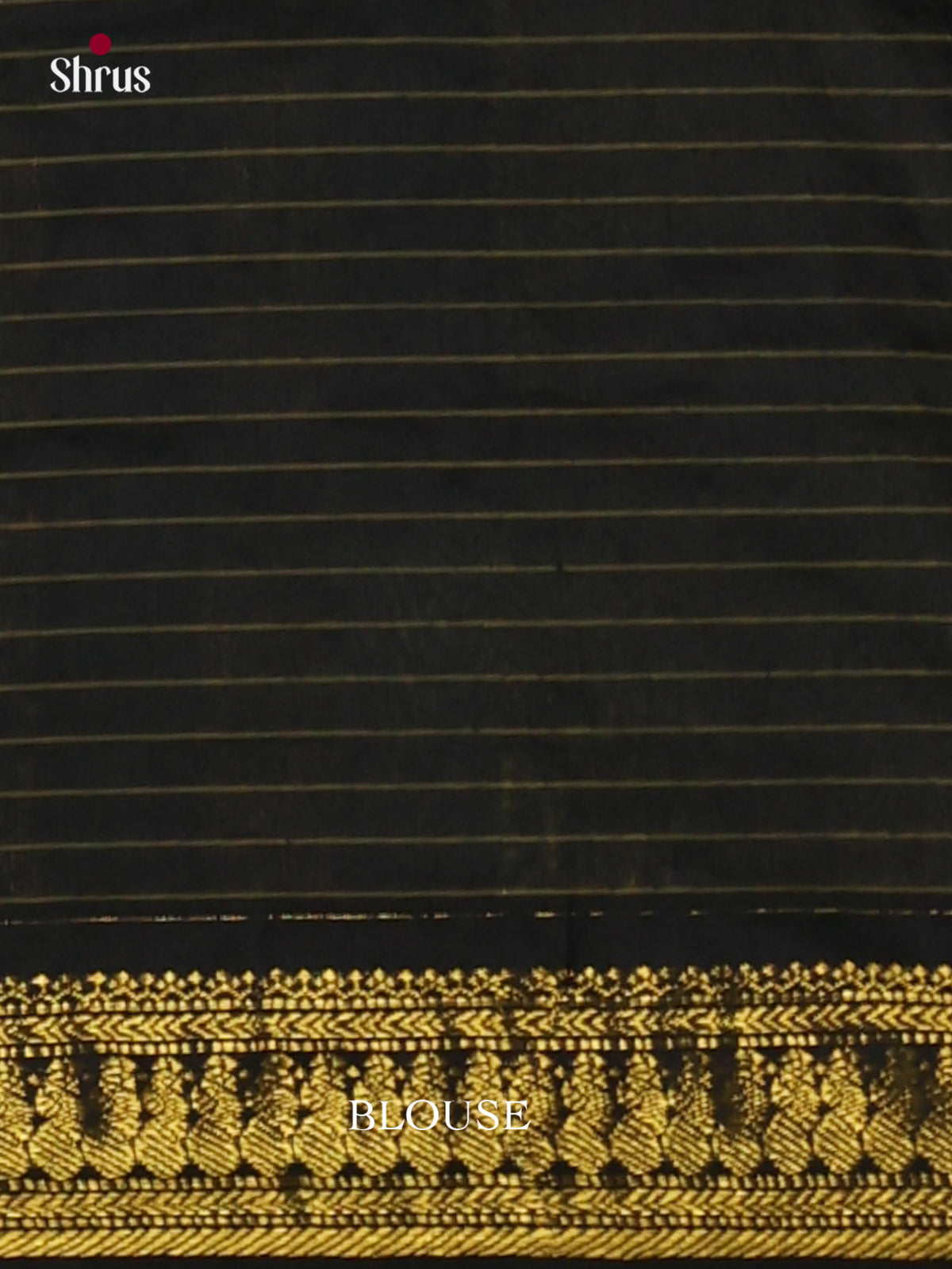 Orange & Black - Kalyani Cotton Saree
