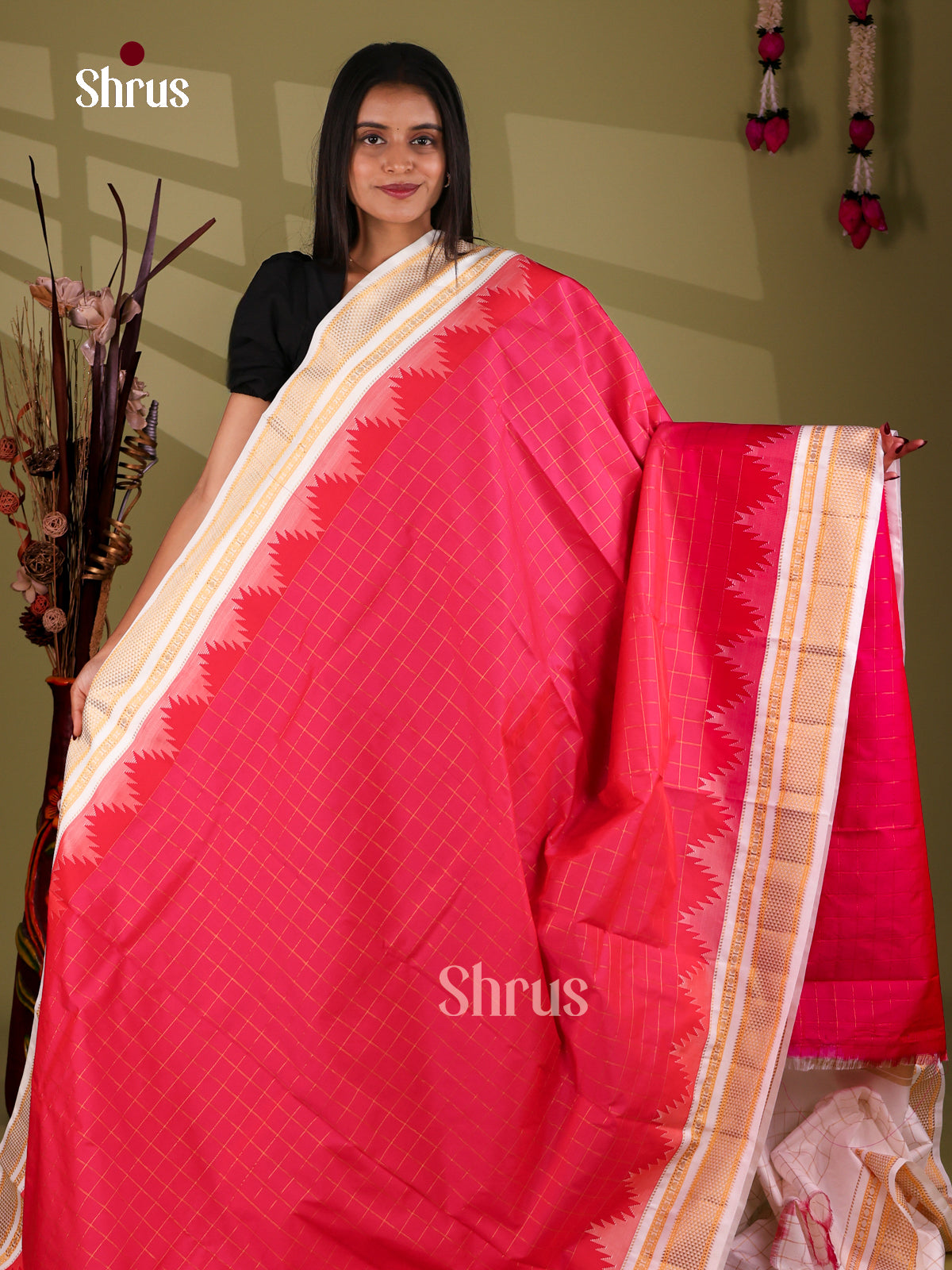 Semi Paithani Saree - EJ04308