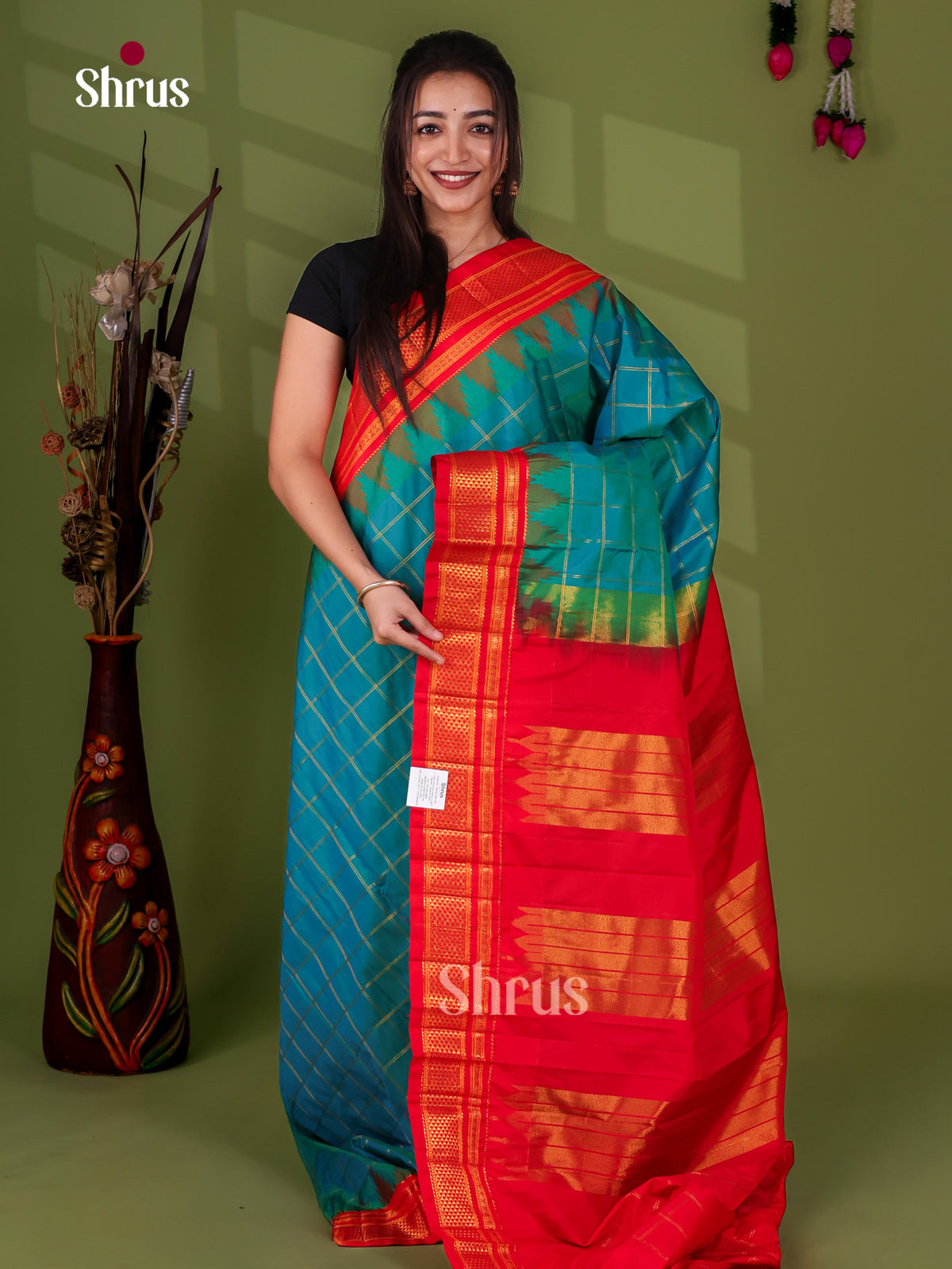 Semi Paithani Saree - EJ04317