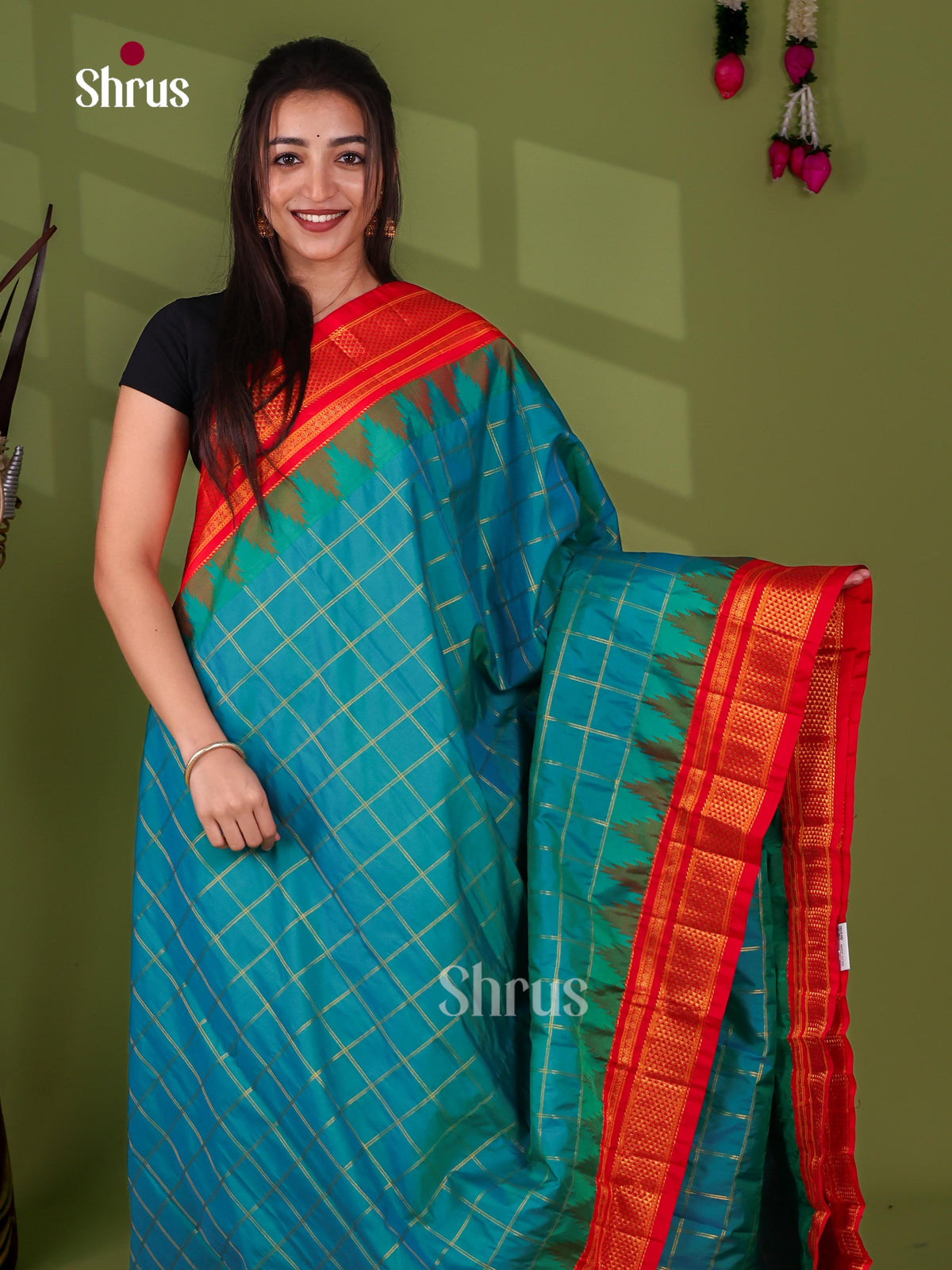 Semi Paithani Saree - EJ04317