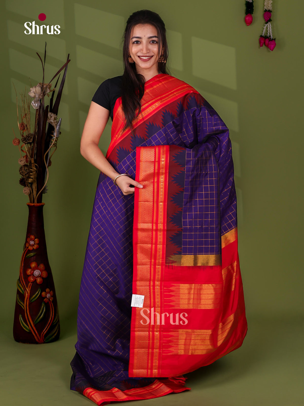 Semi Paithani Saree - EJ04320