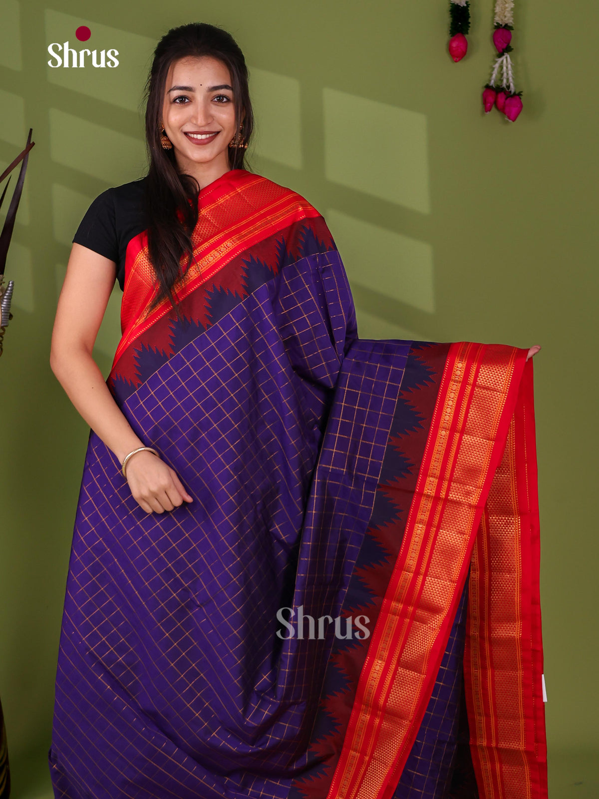 Semi Paithani Saree - EJ04320