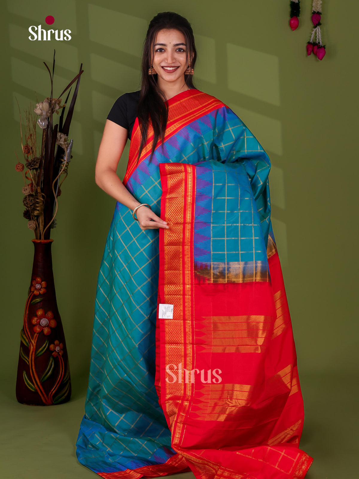 Semi Paithani Saree - EJ04322