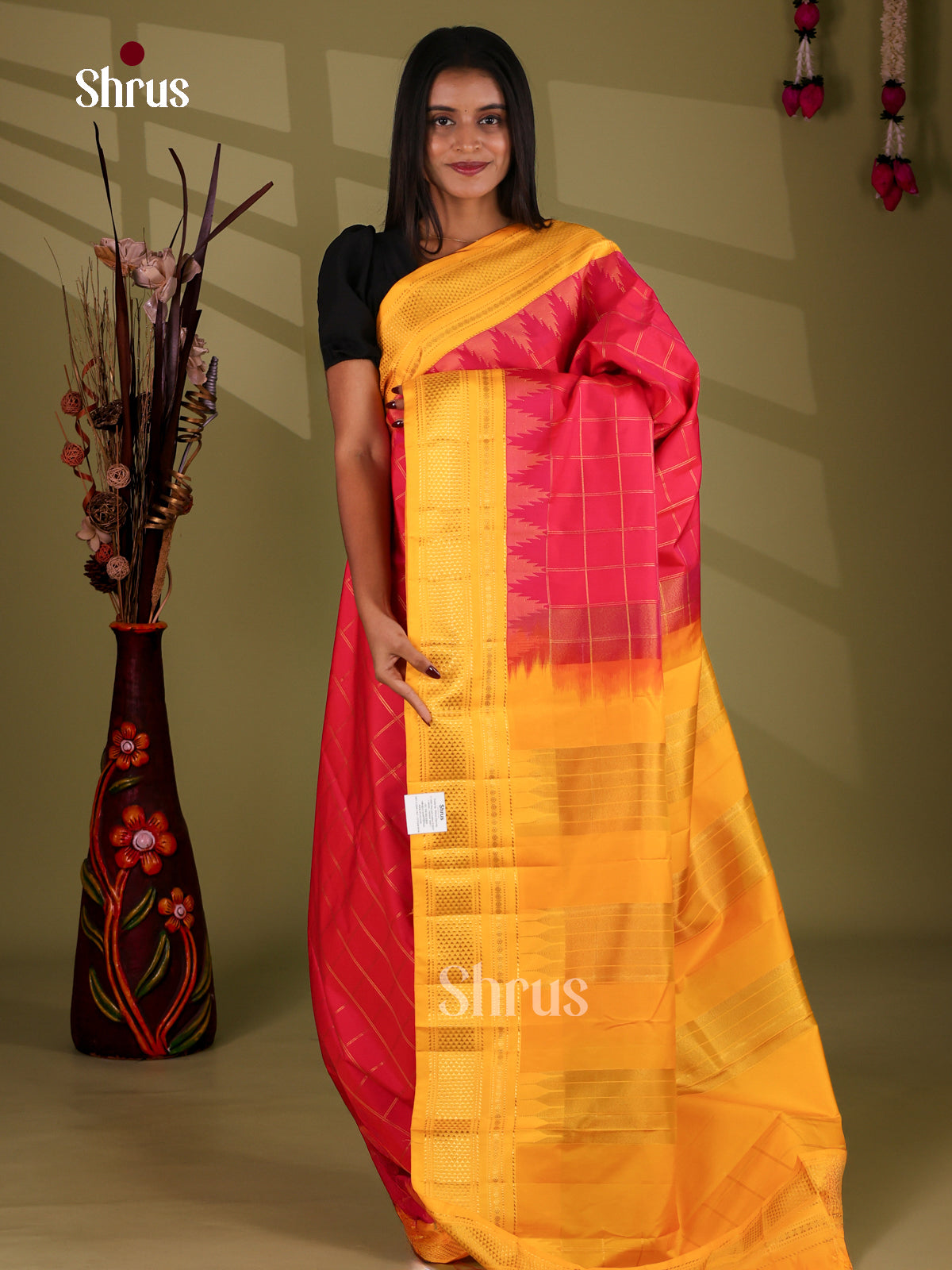 Semi Paithani Saree - EJ04324