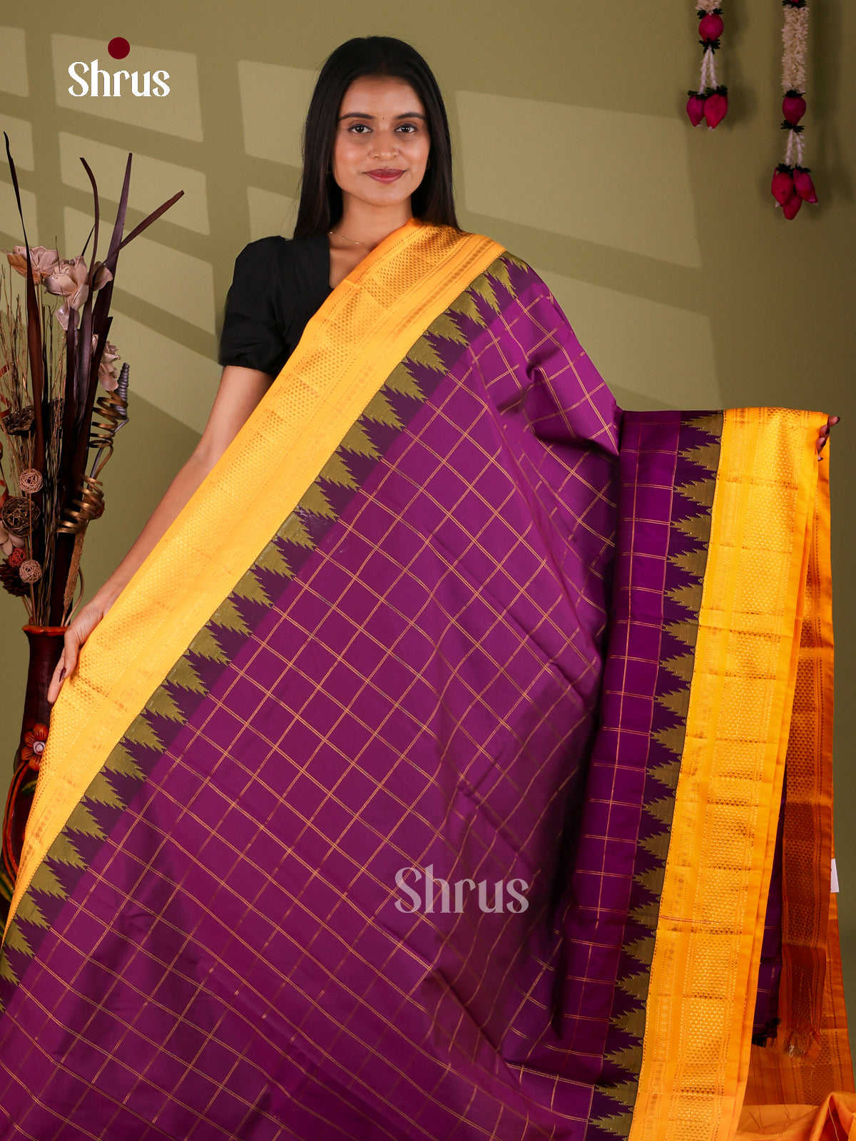 Semi Paithani Saree - EJ04325