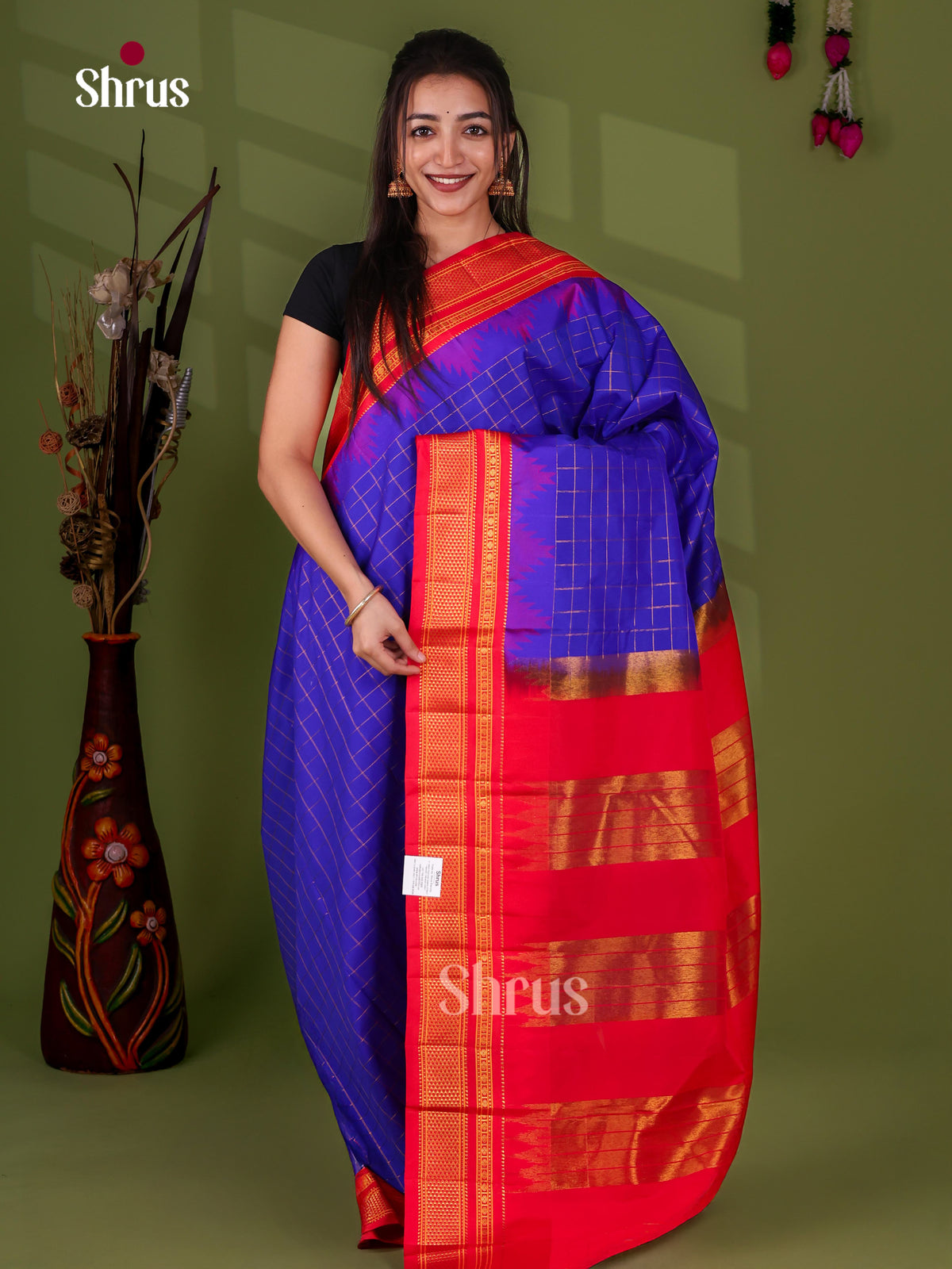 Semi Paithani Saree - EJ04326
