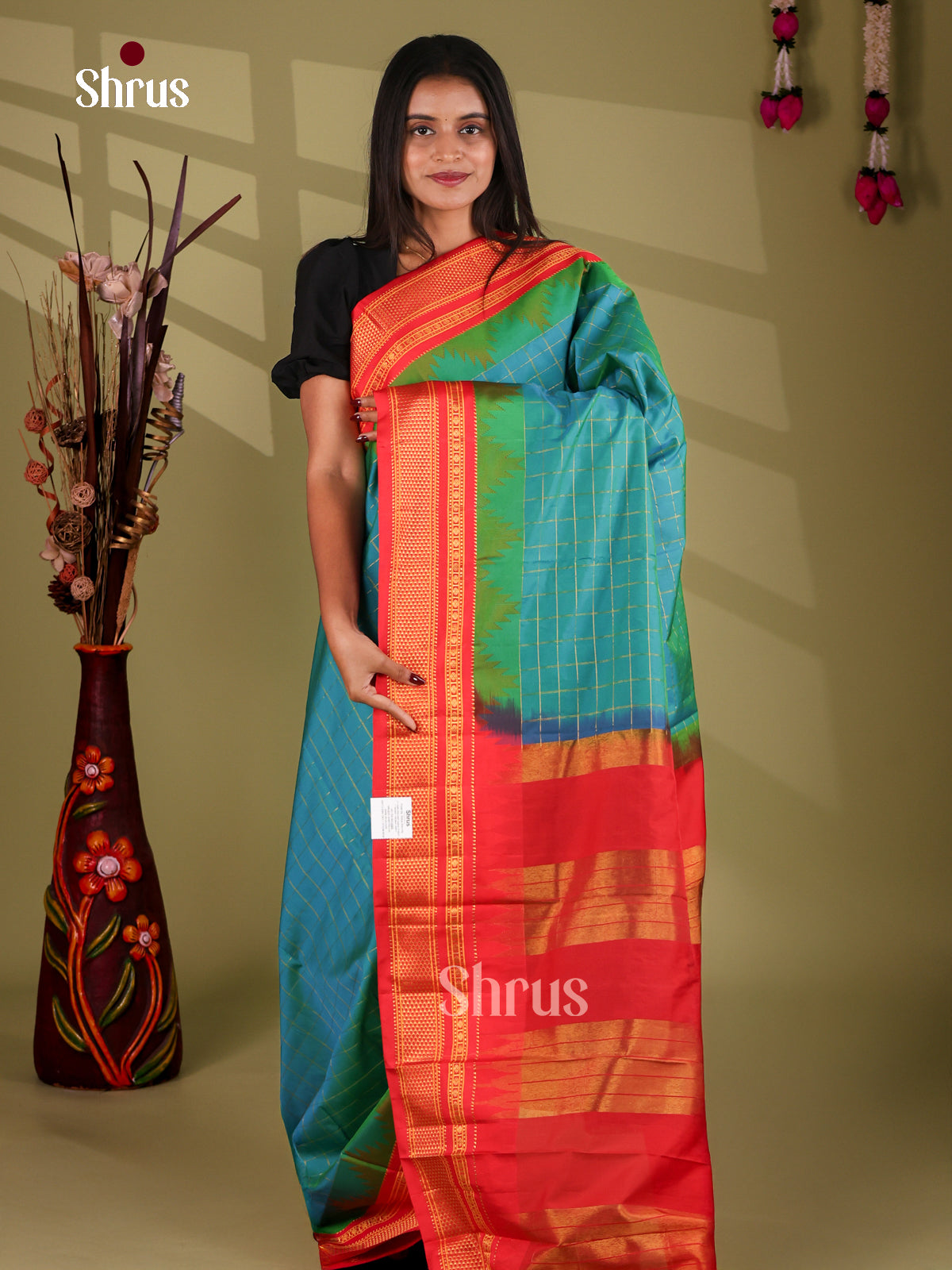 Semi Paithani Saree - EJ04327
