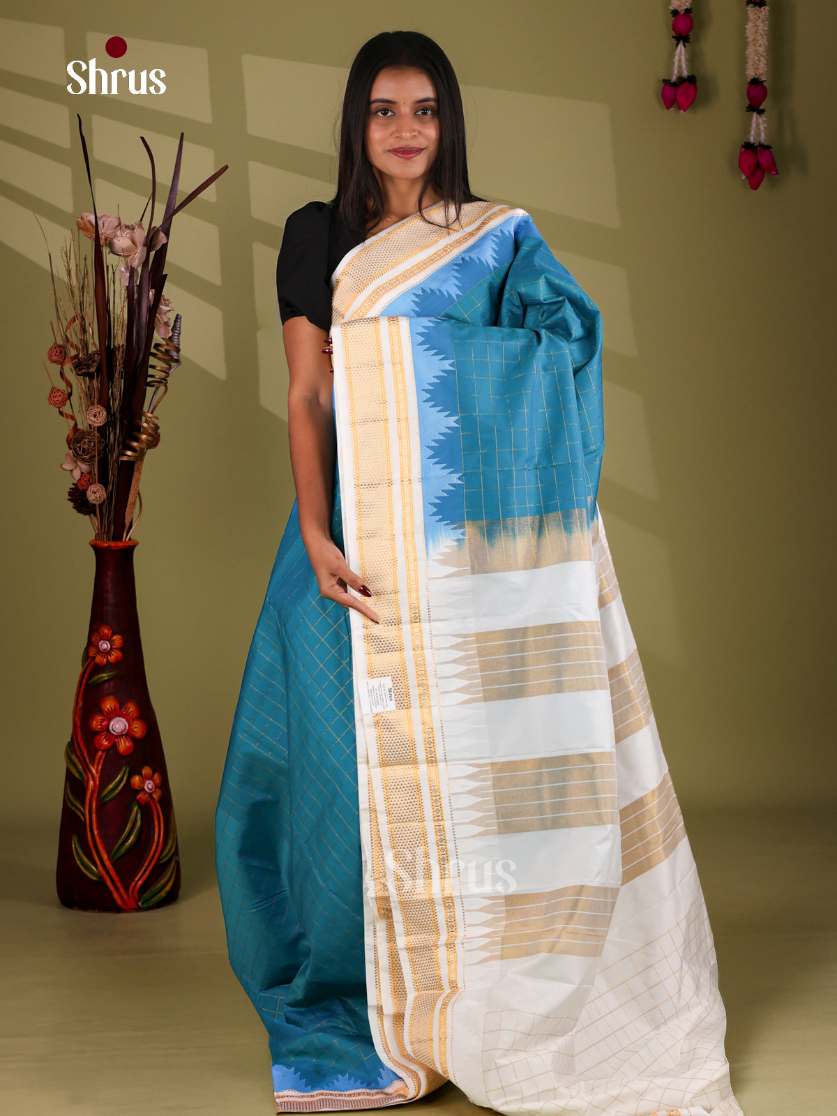 Semi Paithani Saree - EJ04332