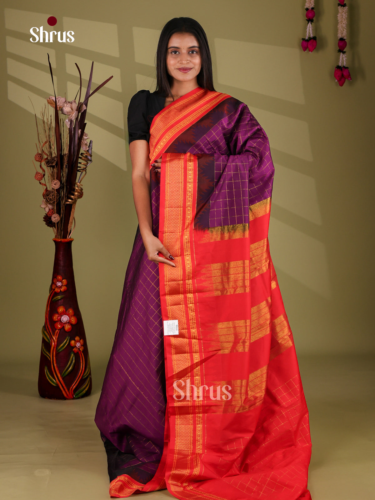 Semi Paithani Saree - EJ04336
