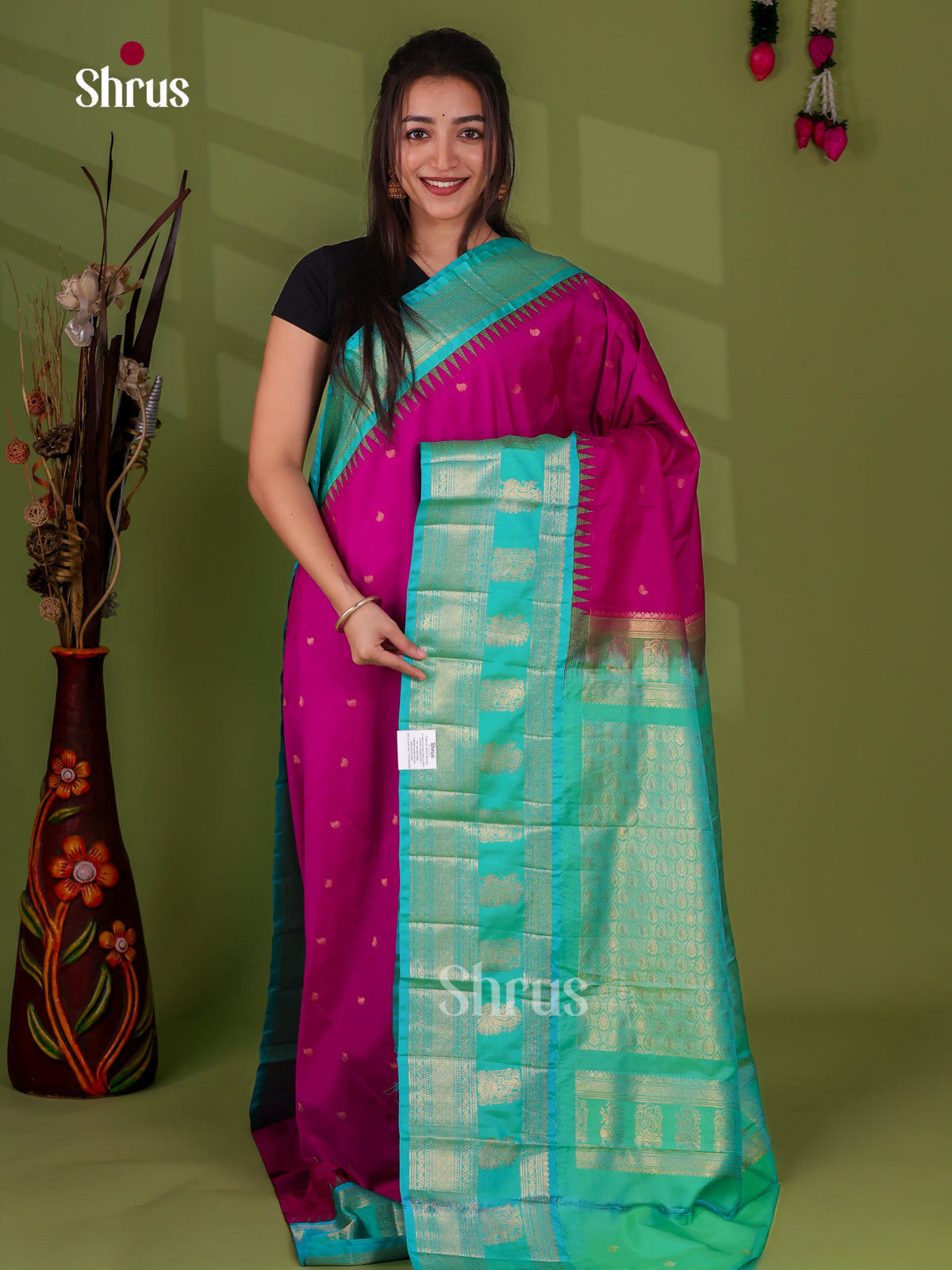 Semi Paithani Saree - EJ04340