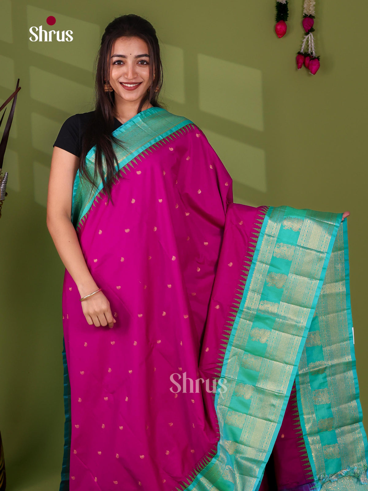 Semi Paithani Saree - EJ04340