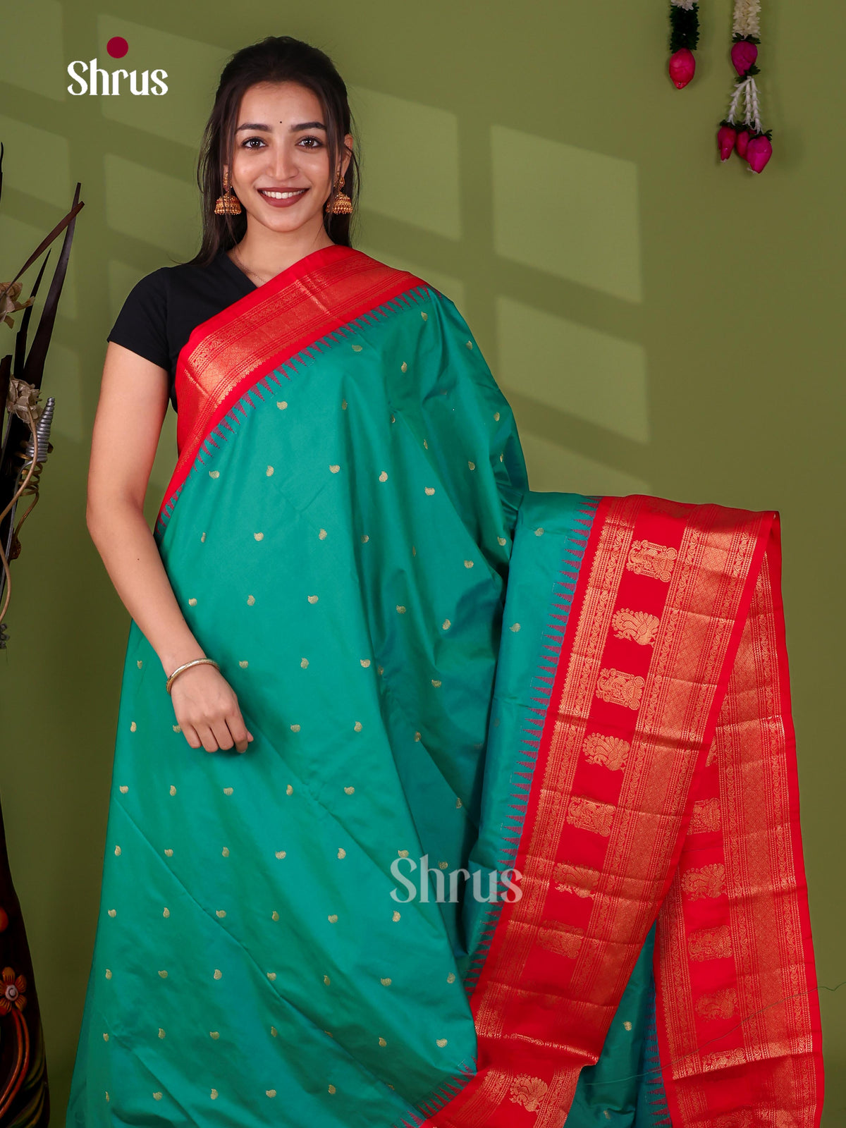 Semi Paithani Saree - EJ04343