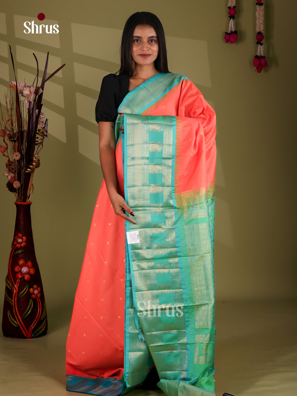 Semi Paithani Saree - EJ04344